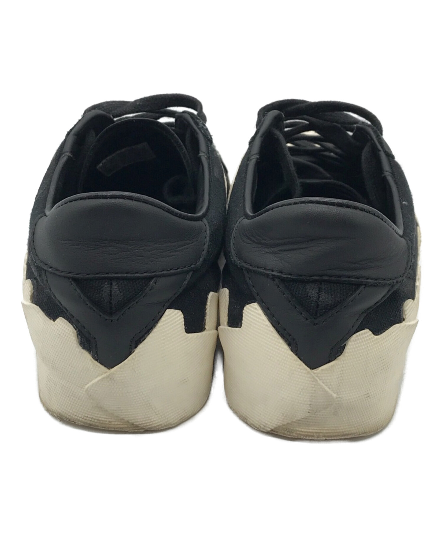 adidas (アディダス) YOHJI YAMAMOTO (ヨウジヤマモト) TAKUSAN LOW ブラック サイズ:25