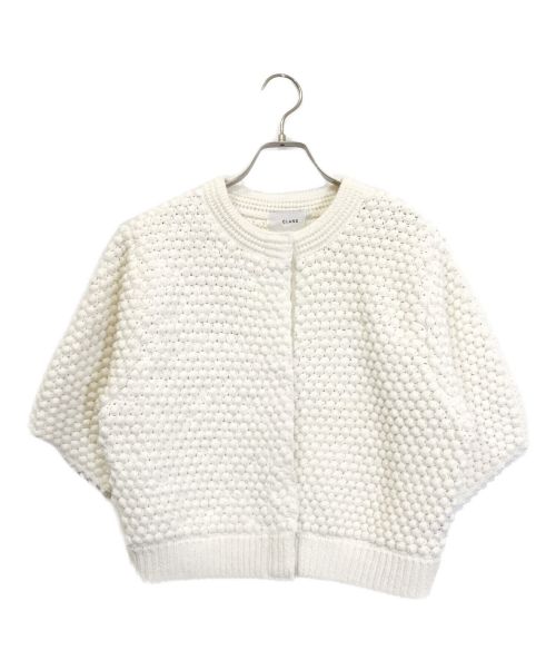 中古・古着通販】CLANE (クラネ) 3D DOT HALF SLEEVE KNIT CARDIGAN