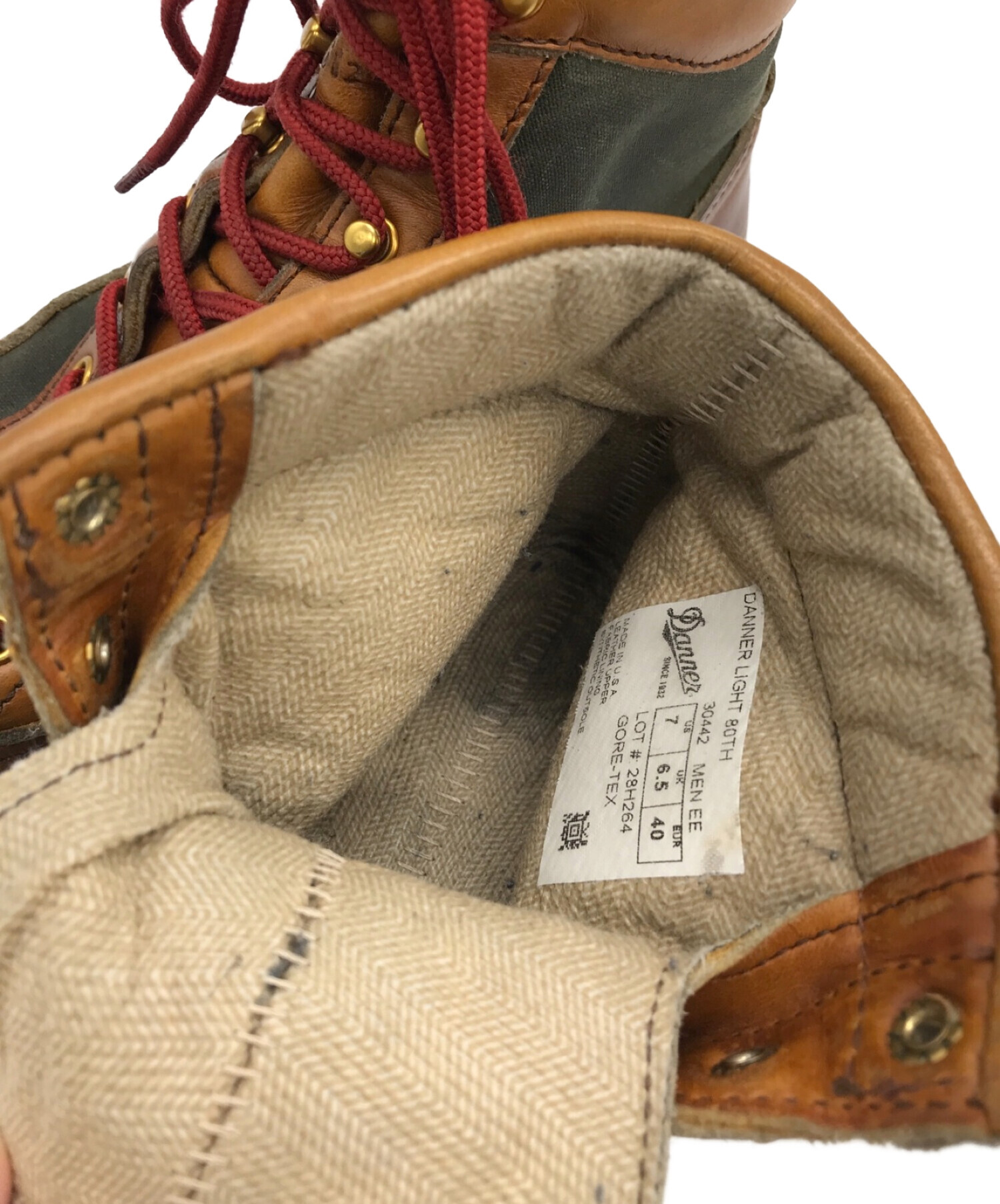 中古・古着通販】Danner (ダナー) ダナーライト80th ブラウン サイズ