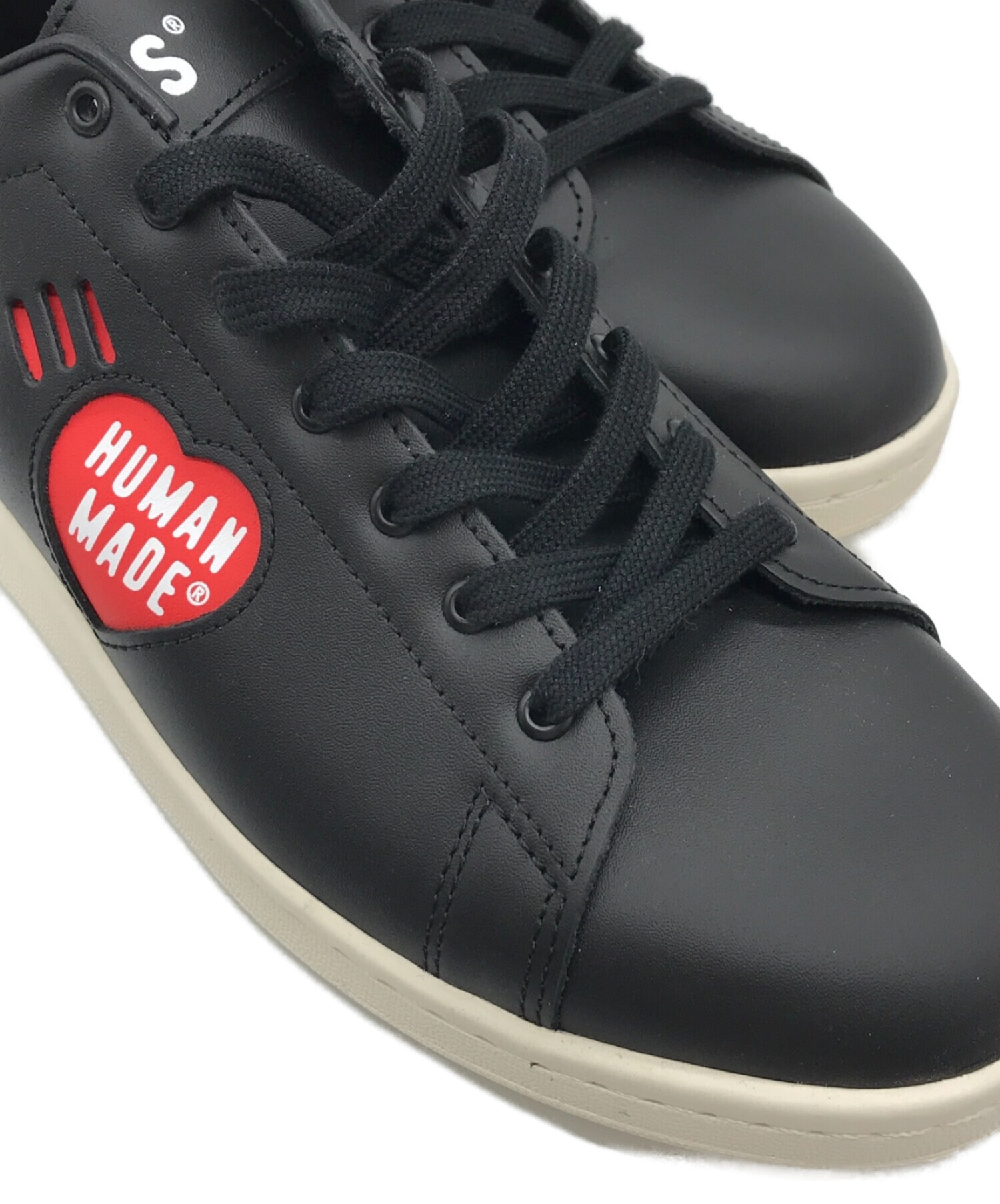 adidas (アディダス) STAN SMITH HUMAN MADE ブラック サイズ:29.5cm