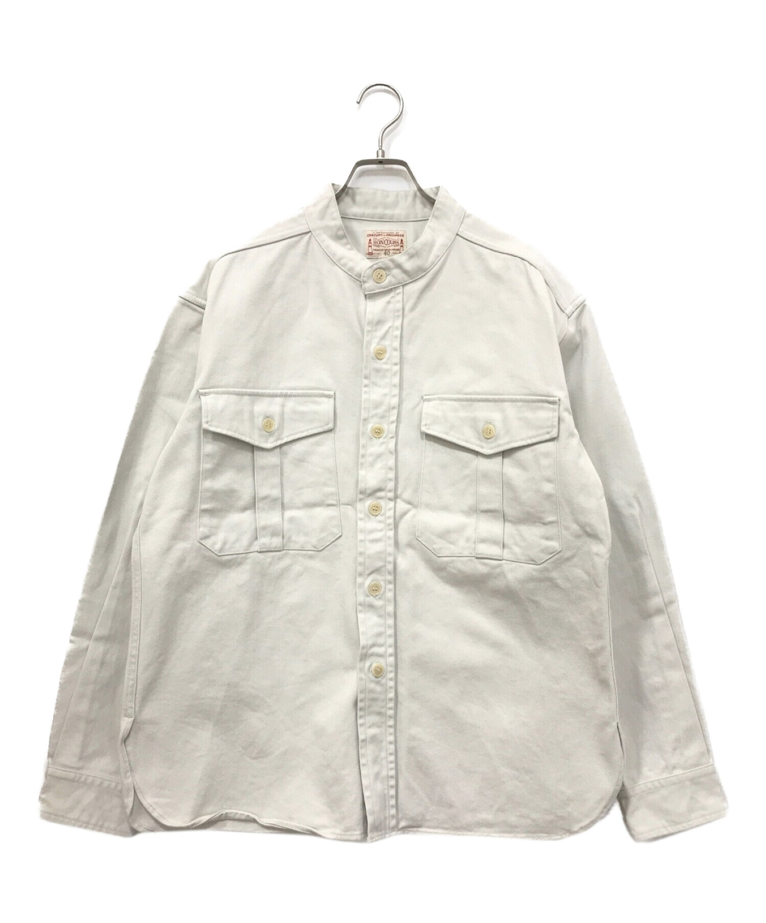 BONCOURA × SEEK＆FIND CPOバンドカラーシャツ - ジャケット・アウター