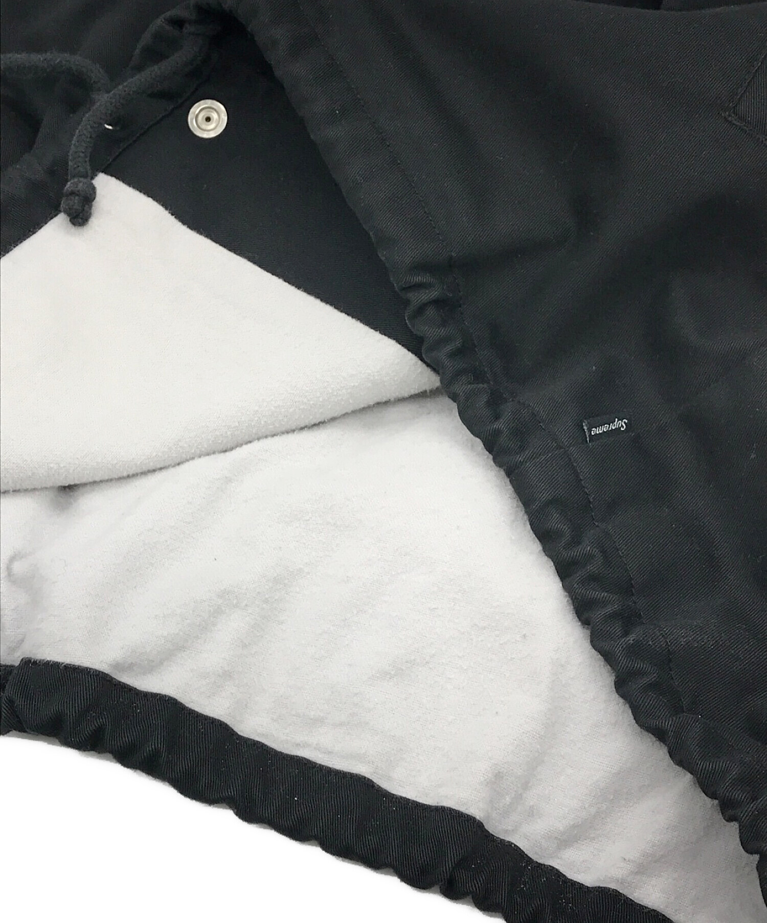 Supreme (シュプリーム) Twill Coaches Jacket ブラック サイズ:L