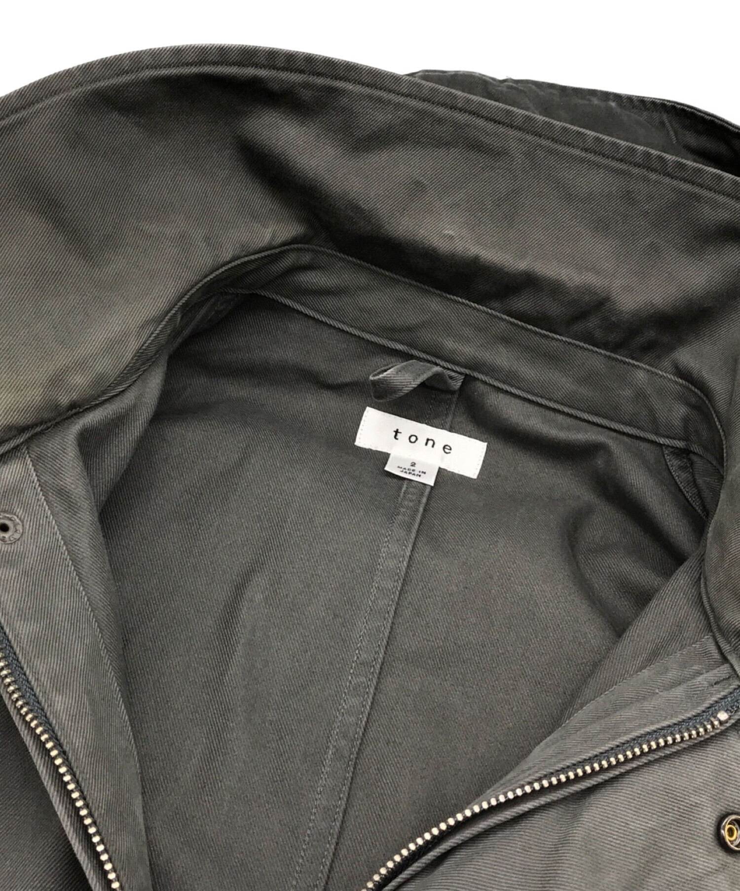 STEVEN ALAN (スティーブンアラン) TONE (トーン) C TWL FIELD JACKET グリーン サイズ:2