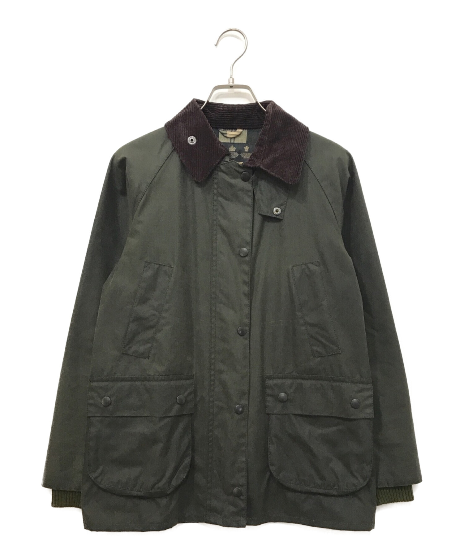 極美品 正規22AW Barbour オイルド ジャケット カーキ 1202M