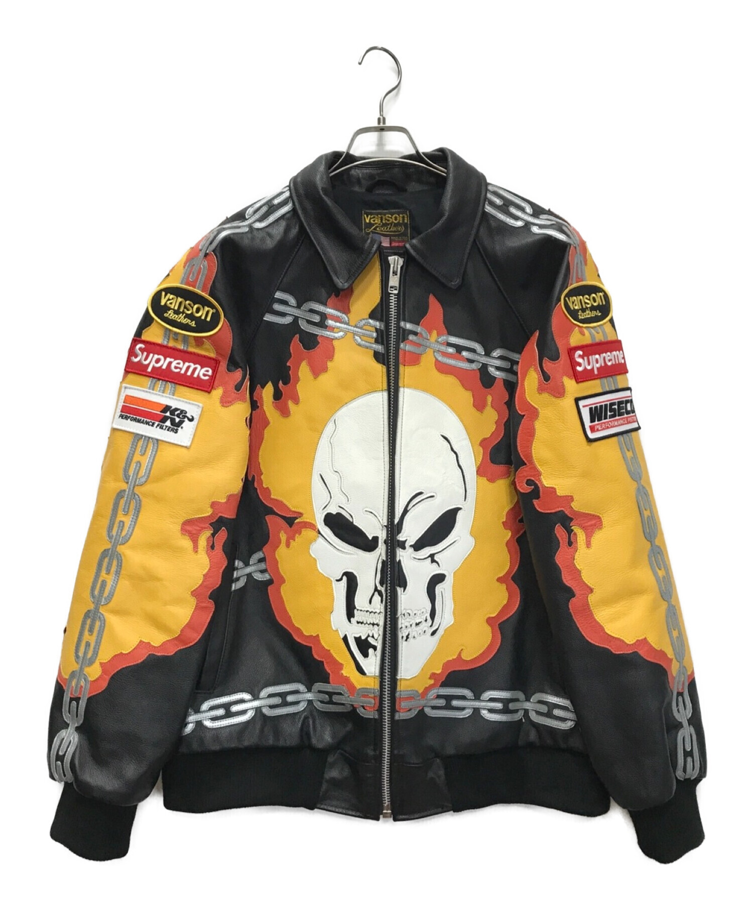 Supreme VANSON  Ghost Rider Jacket レザー