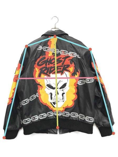Supreme VANSON  Ghost Rider Jacket レザー
