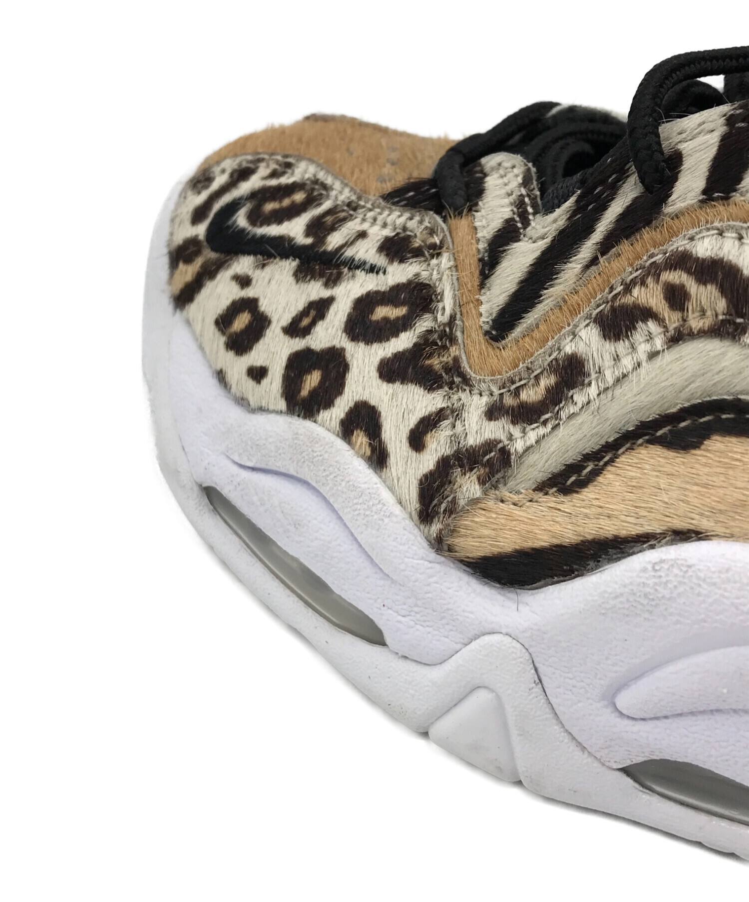 NIKE (ナイキ) KITH (キス) AIR PIPPEN 1 CHIMERA ANIMAL PRINT ブラウン サイズ:26.5cm