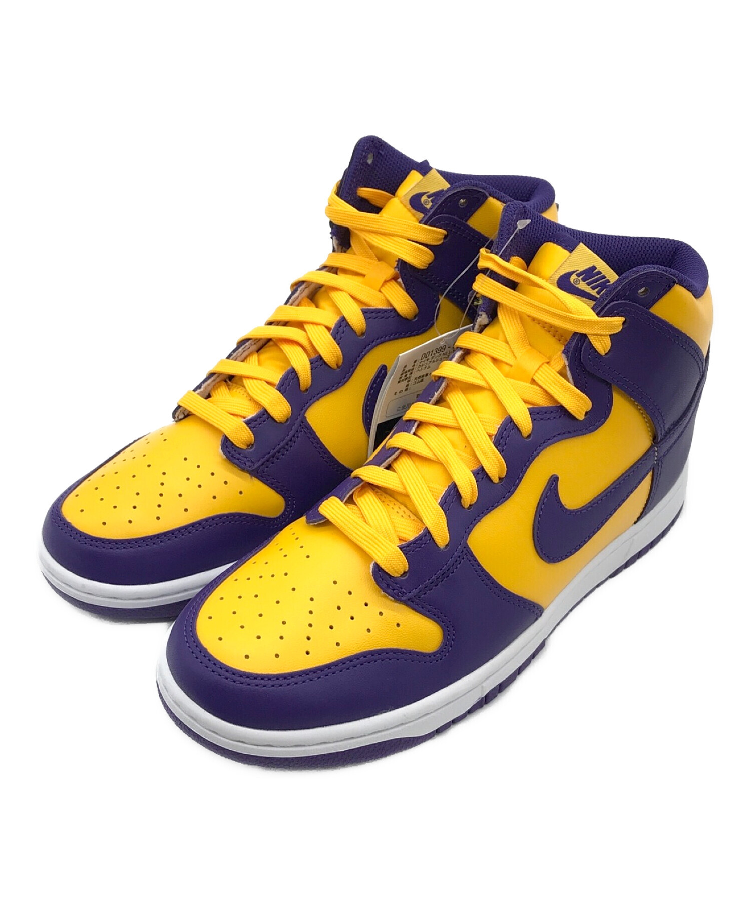 【新品】 27cm Nike Dunk High Retro Lakers