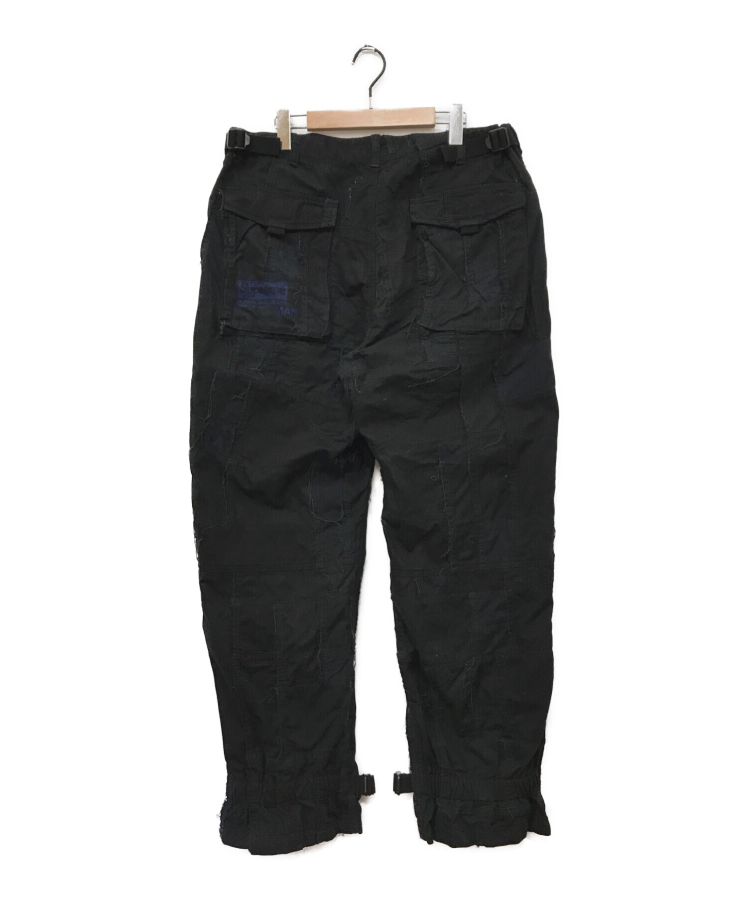 Supreme (シュプリーム) JUNYA WATANABE MAN (ジュンヤ ワタナベ メン) Patchwork Cargo Pant  ブラック サイズ:36