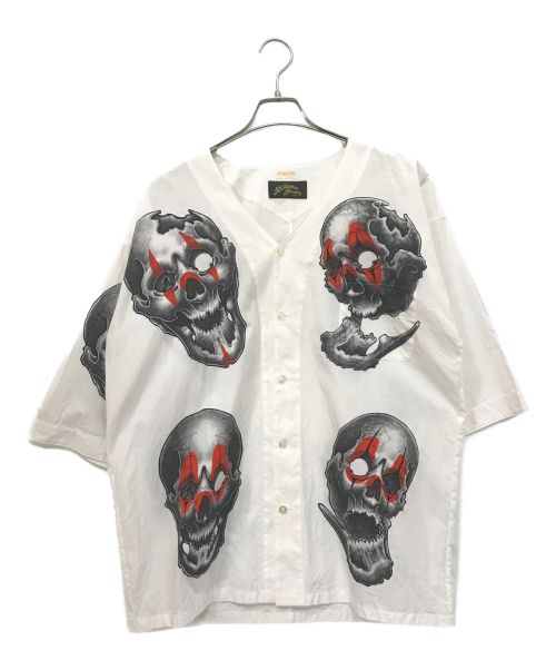 【中古・古着通販】WACKO MARIA (ワコマリア) 56 TATTOO STUDIO (56タトゥースタジオ) DABO SHIRT ホワイト  サイズ:M｜ブランド・古着通販 トレファク公式【TREFAC FASHION】スマホサイト