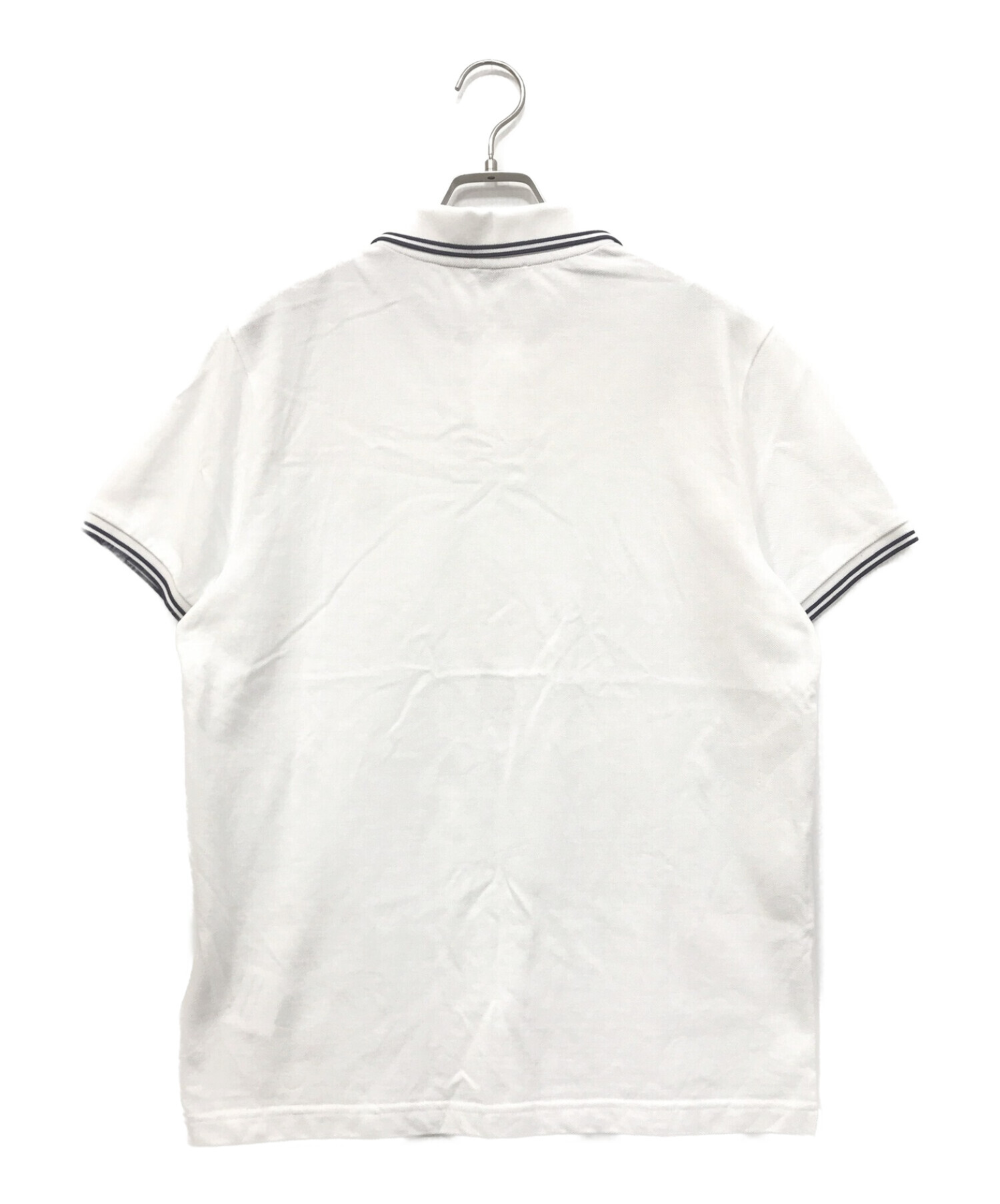 MONCLER (モンクレール) MAGLIA POLO MANICA CORTA ホワイト サイズ:M