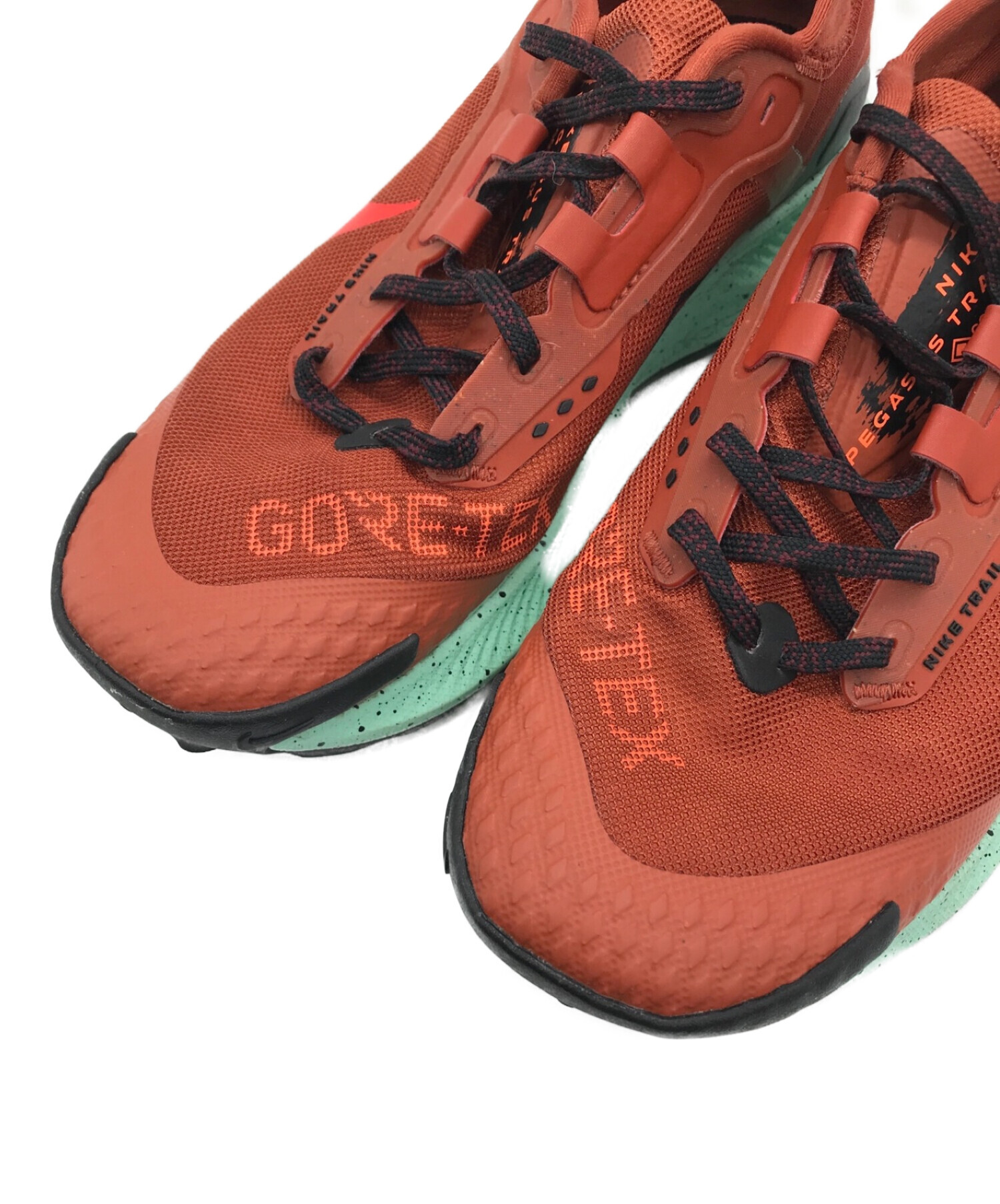 NIKE (ナイキ) ペガサストレイル3GORE-TEX ブラウン サイズ:US9