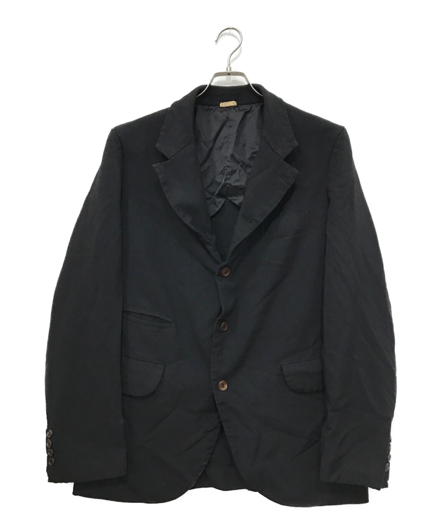 COMME des GARCONS HOMME◇19SS/エステルサージ製品染め/3Bテーラード 