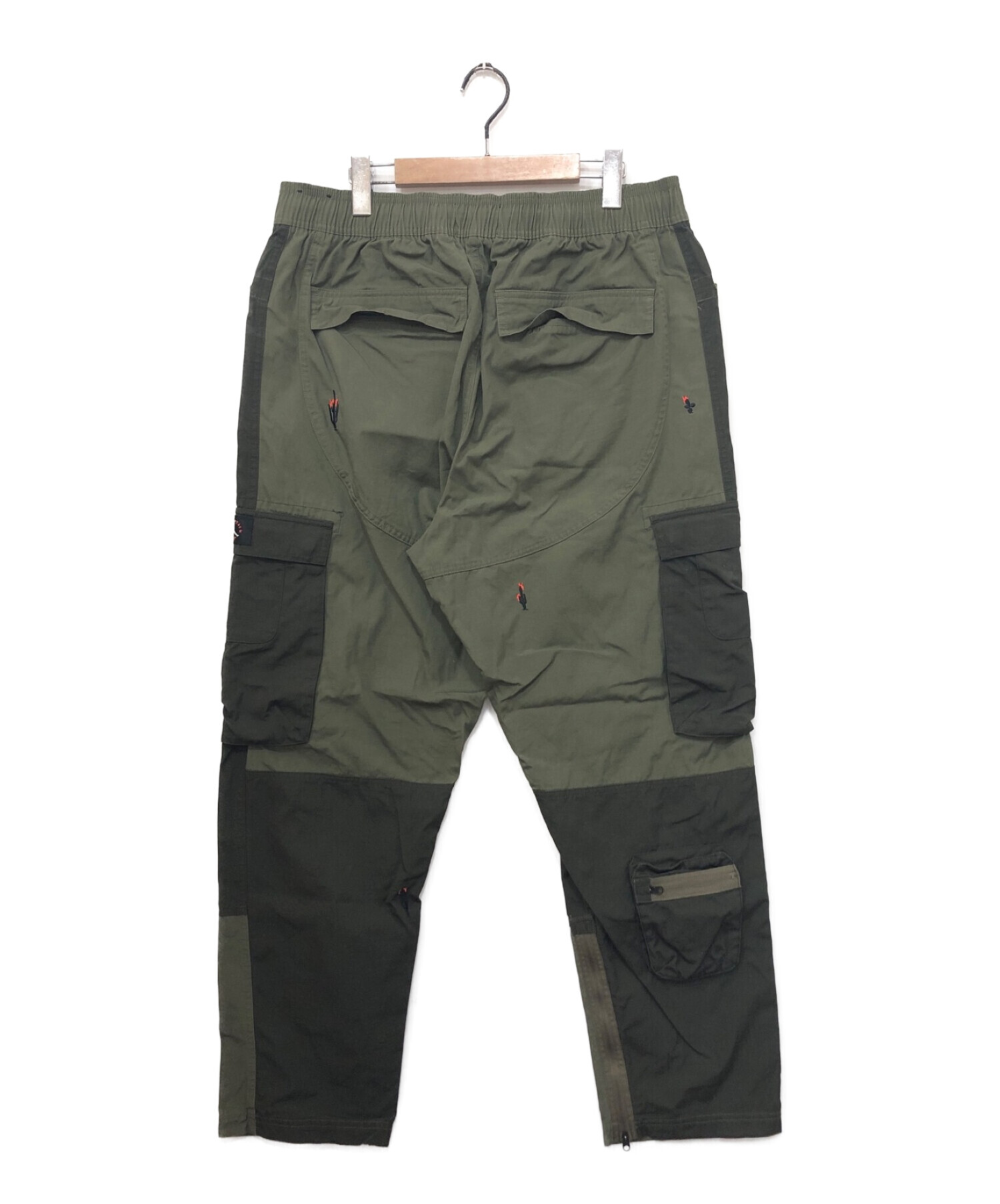 NIKE (ナイキ) cactus jack (カクタスジャック) CARGO PANTS グリーン サイズ:XL