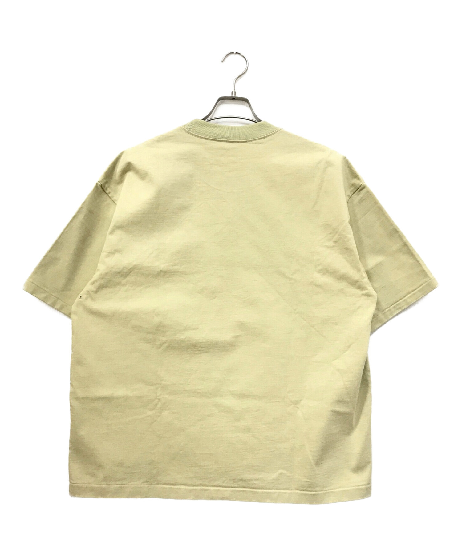 中古・古着通販】AURALEE (オーラリー) STAND-UP TEE ライトカーキ