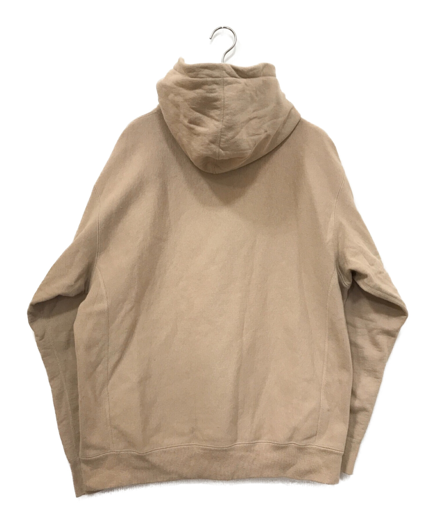 Supreme (シュプリーム) Raised Handstyle Hooded Sweatshirt ブラウン サイズ:L