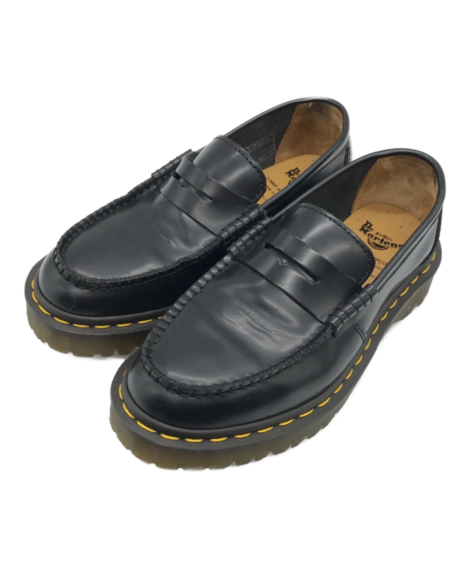 Dr.Martens (ドクターマーチン) COMME des GARCONS (コムデギャルソン) ローファー ブラック サイズ:UK5