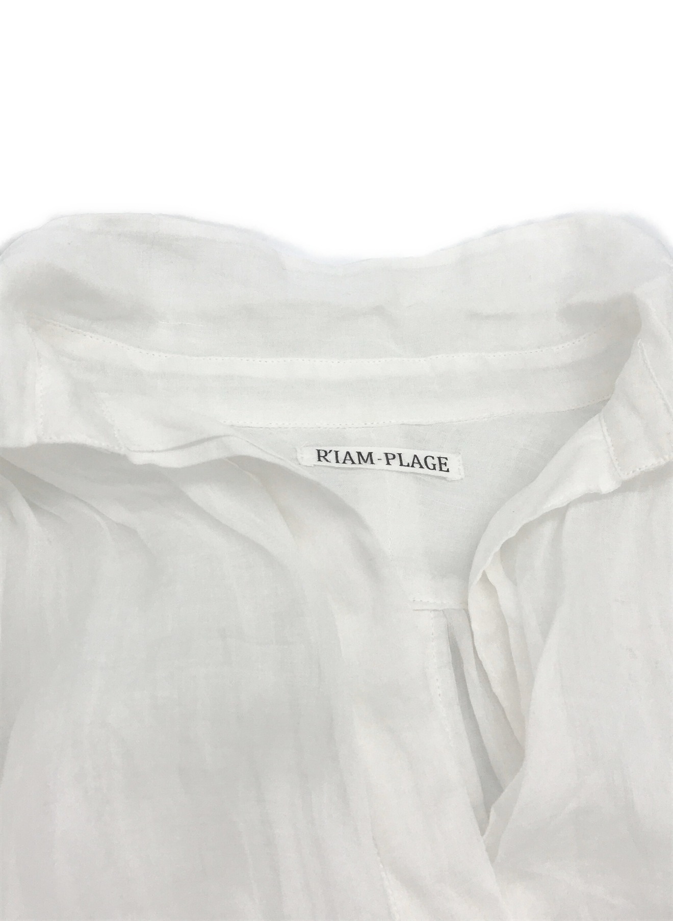 中古・古着通販】Plage (プラージュ) R'IAM ギャザーロングシャツ