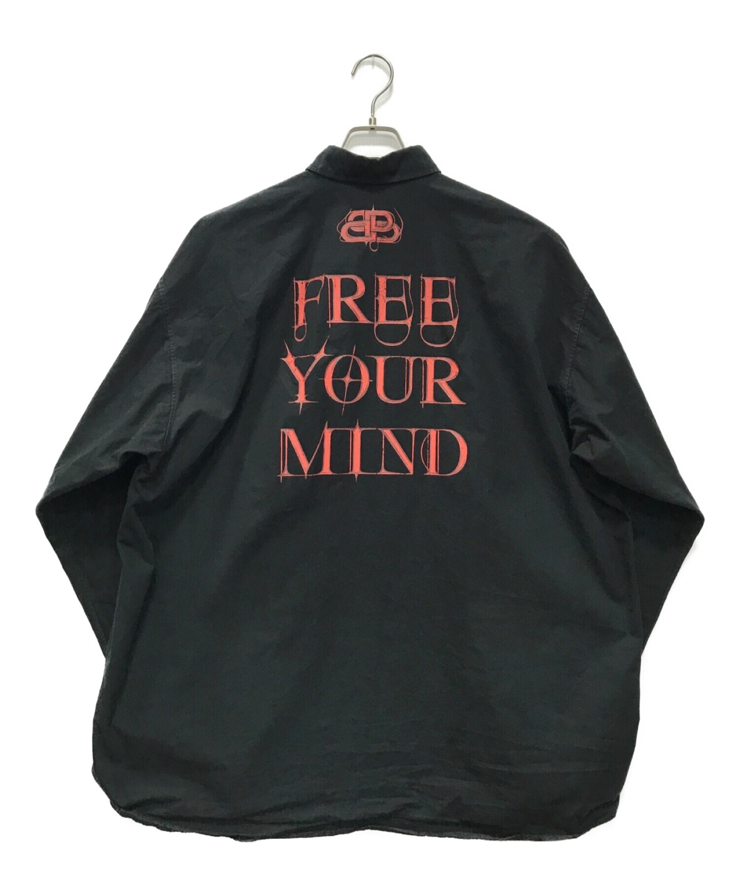 Free Your Mindオーバーサイズ長袖シャツ - シャツ