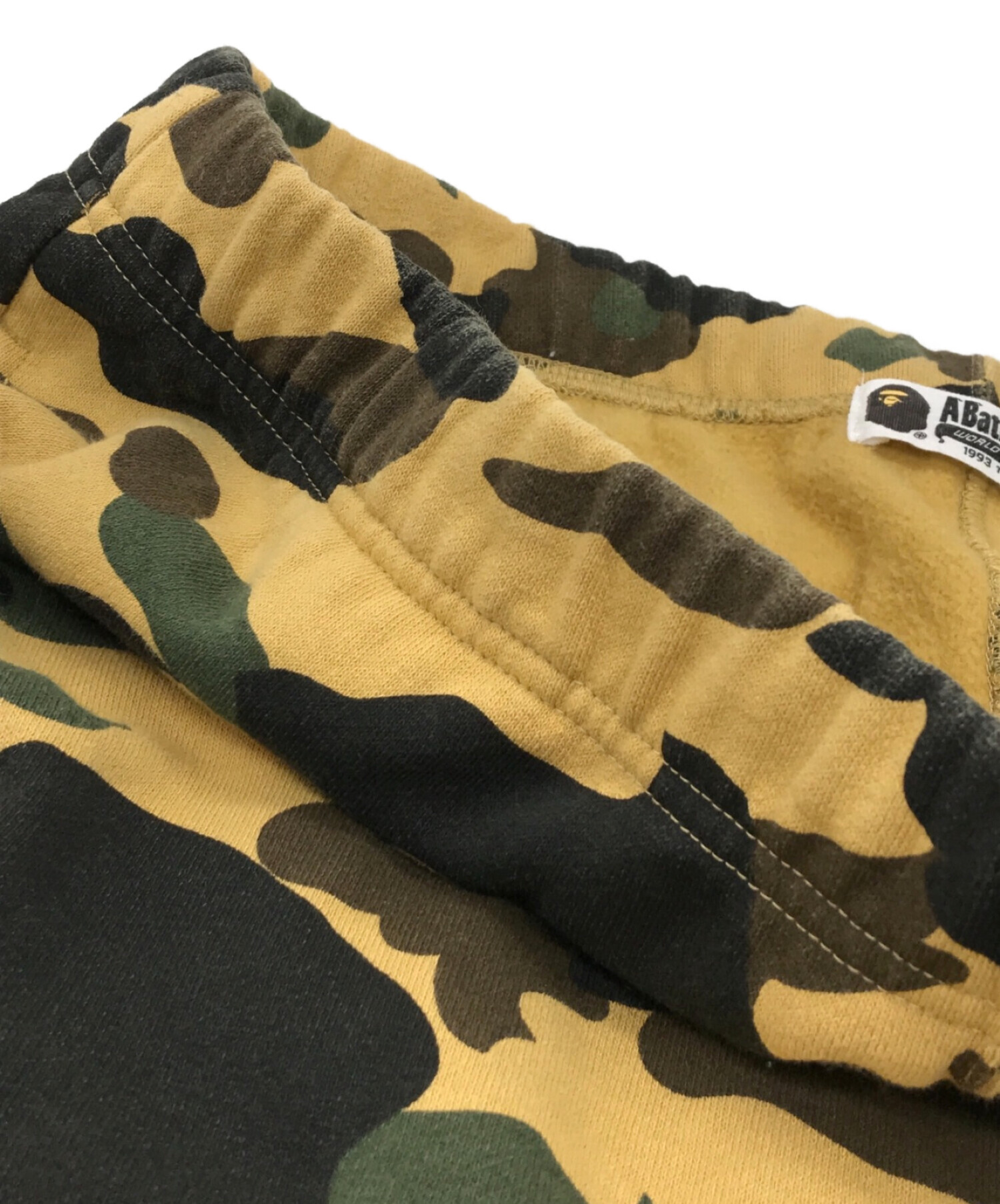 A BATHING APE (ア ベイシング エイプ) スウェットパンツ グリーン サイズ:XL