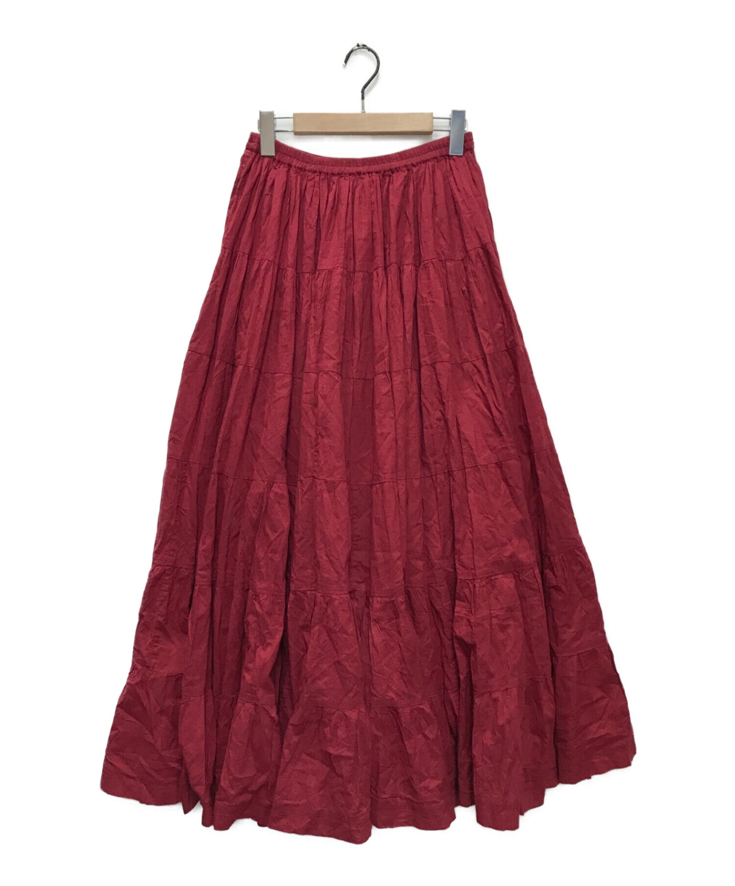 MARIHA (マリハ) 草原の虹のスカート レッド サイズ:36 未使用品