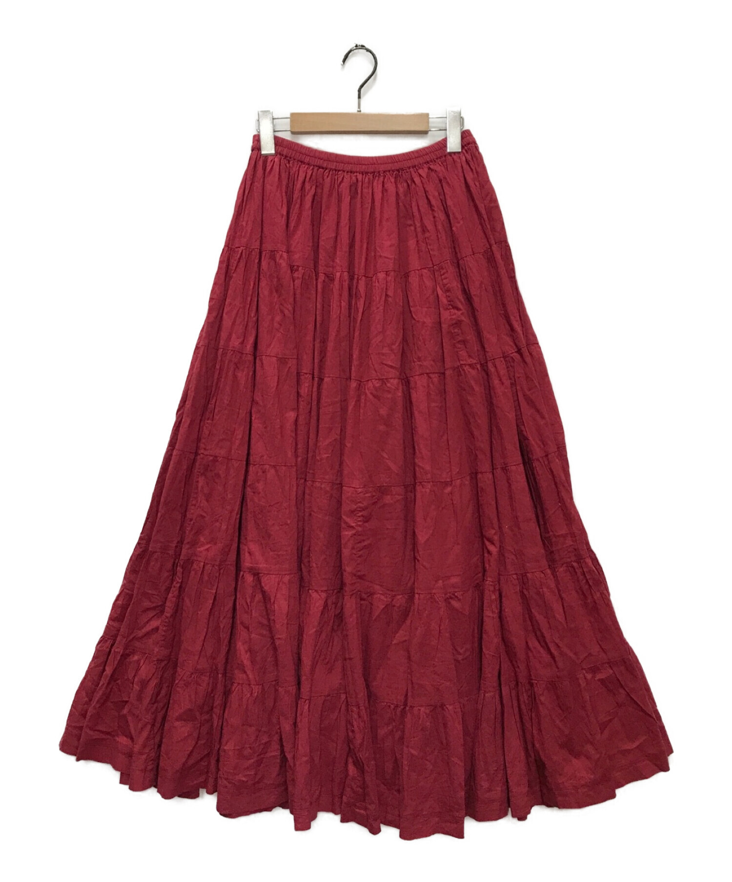 MARIHA (マリハ) 草原の虹のスカート レッド サイズ:36 未使用品