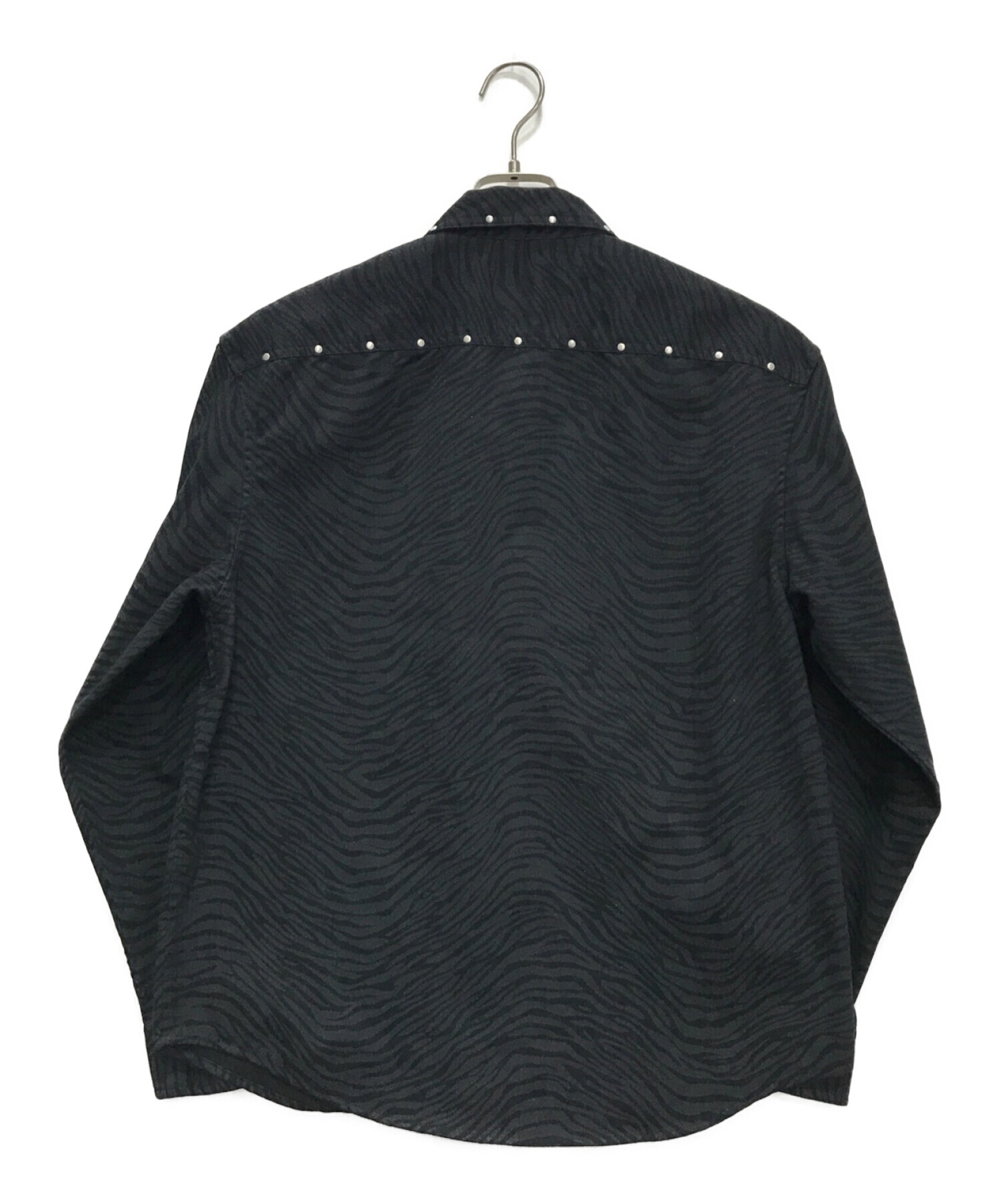 中古・古着通販】SUPREME (シュプリーム) Studded Work Shirt ブラック