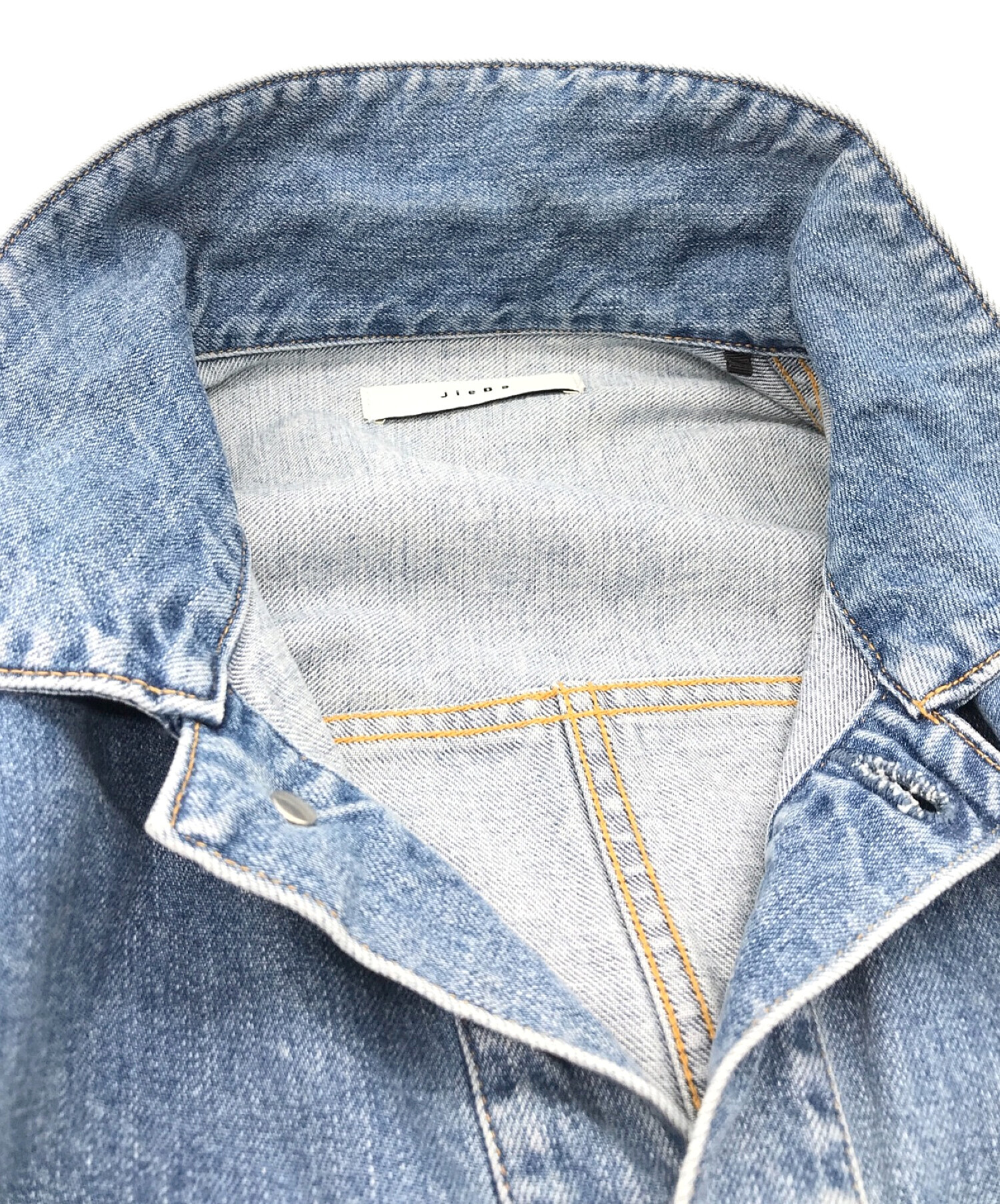 中古・古着通販】Jieda (ジエダ) PANEL DENIM JACKET ブルー サイズ:1