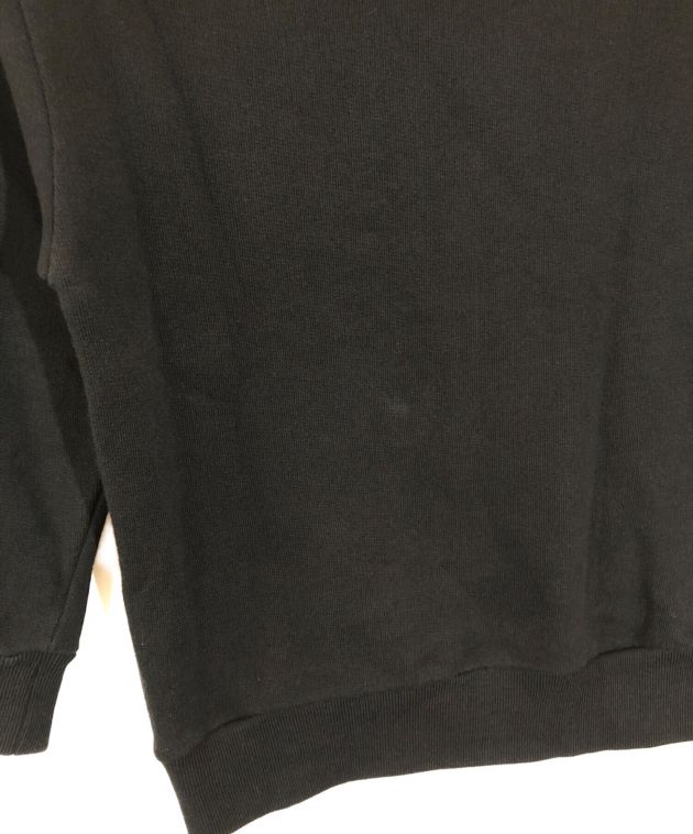 GUCCI (グッチ) “ORIGINAL GUCCI” プリント スウェットシャツ ブラック サイズ:5(110/60)
