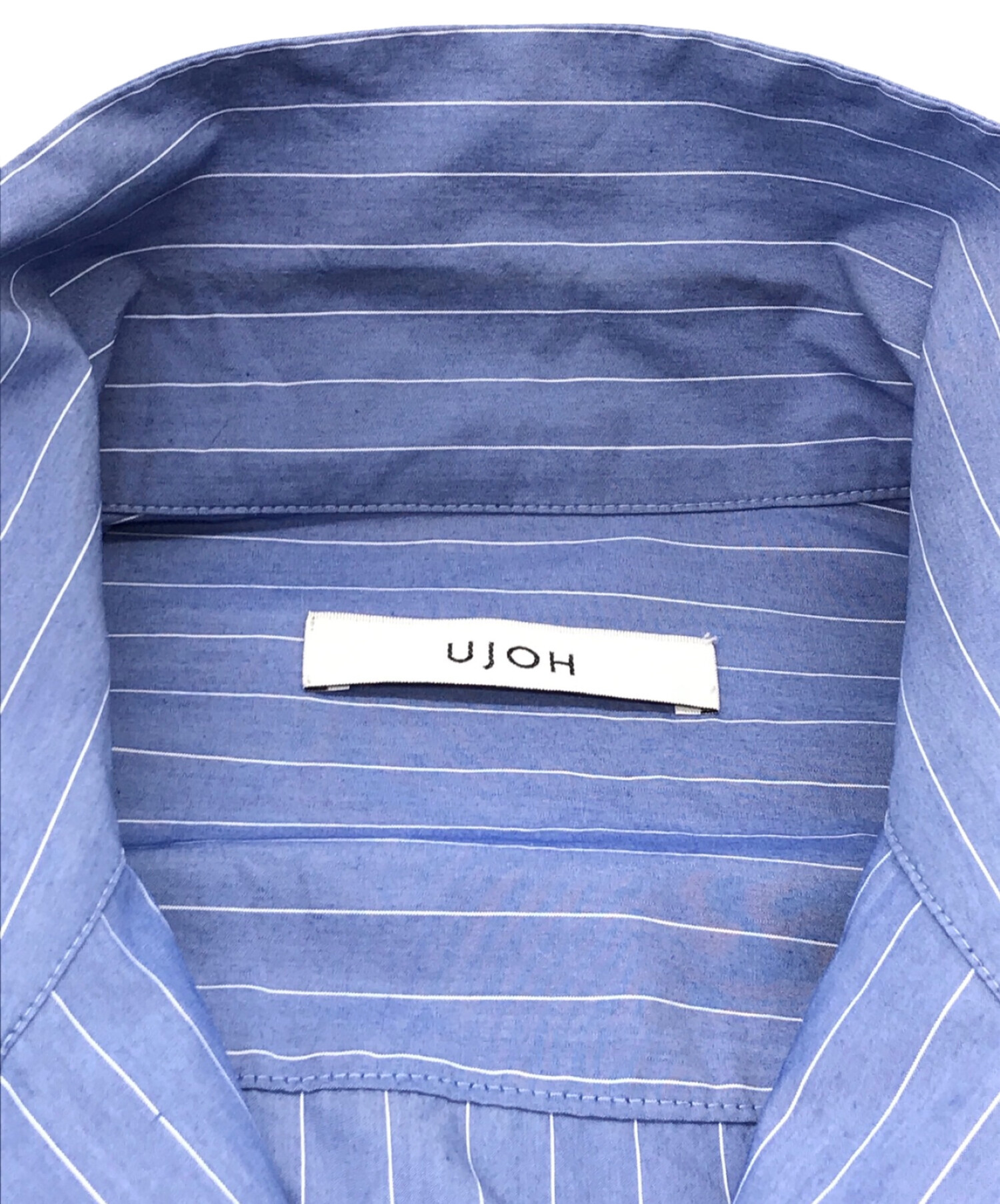 中古・古着通販】Ujoh (ウジョー) Drooping Cord Shirt ブルー サイズ
