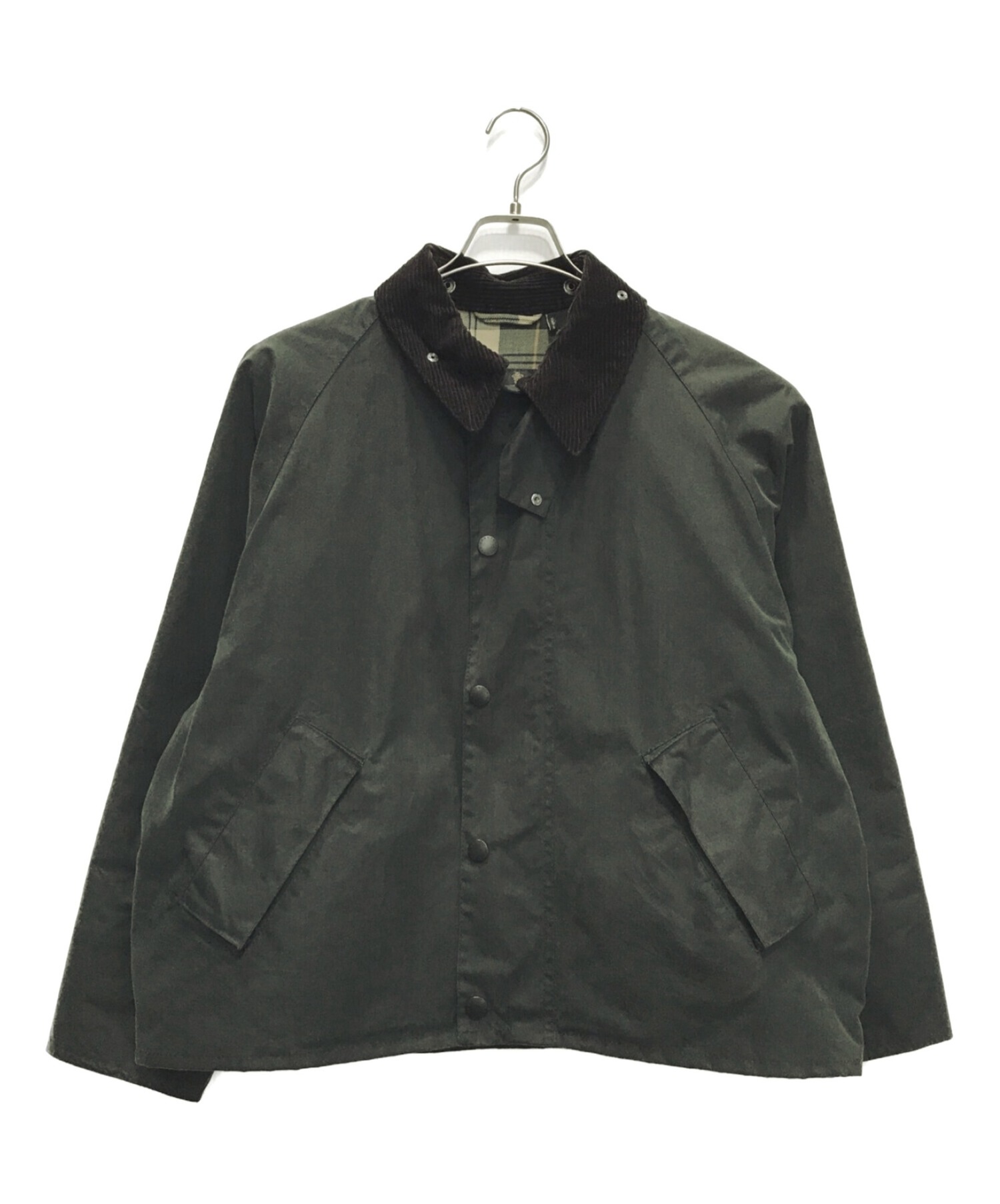 Barbour (バブアー) TRANSPORTワックスジャケット カーキ サイズ:36