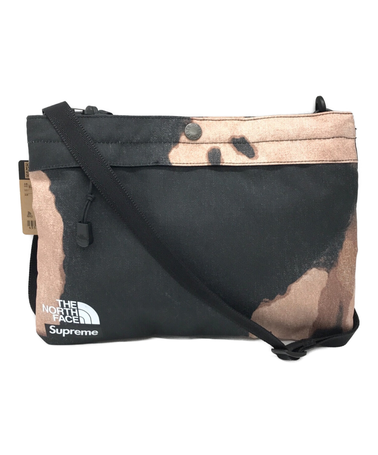 THE NORTH FACE (ザ ノース フェイス) Supreme (シュプリーム) BLEACHED DENIM SHOULDER BAG  ブラック サイズ:下記参照 未使用品