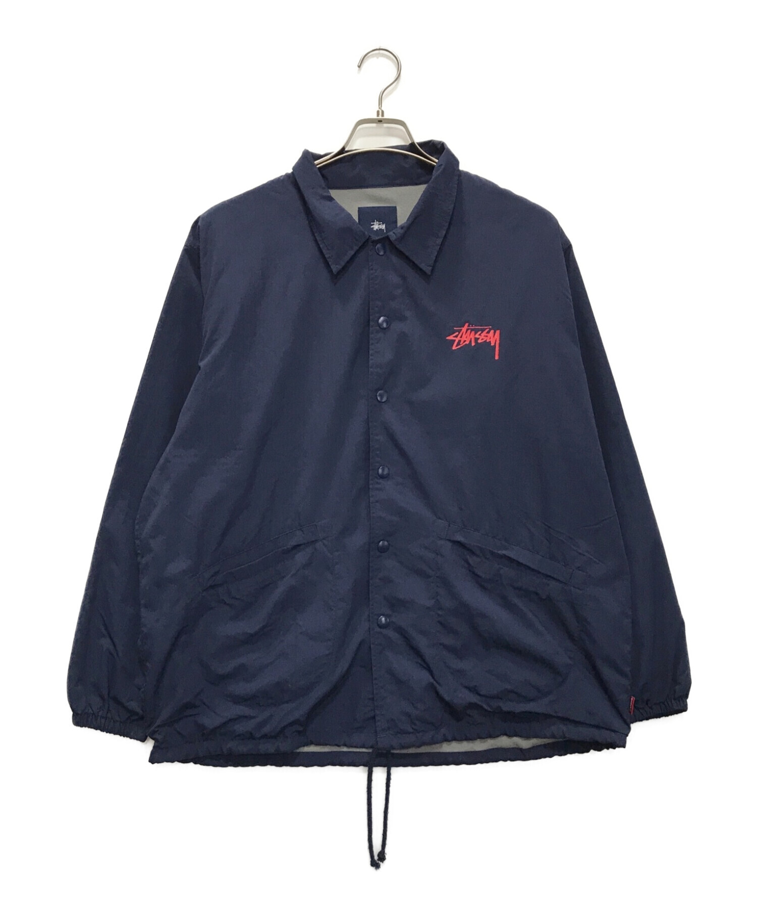 stussy (ステューシー) コーチジャケット ネイビー サイズ:M