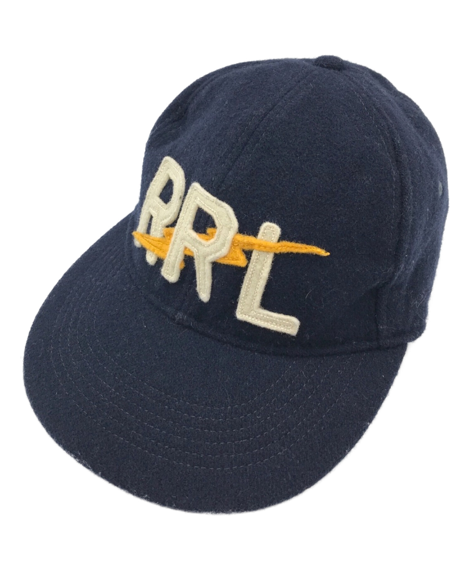 RRL (ダブルアールエル) WOOL LOGO BASEBALL CAP ネイビー サイズ:下記参照