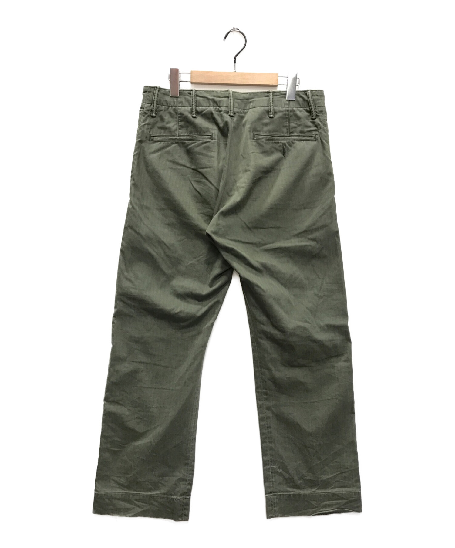 RRL (ダブルアールエル) Field Chino Flat Pants グリーン サイズ:M