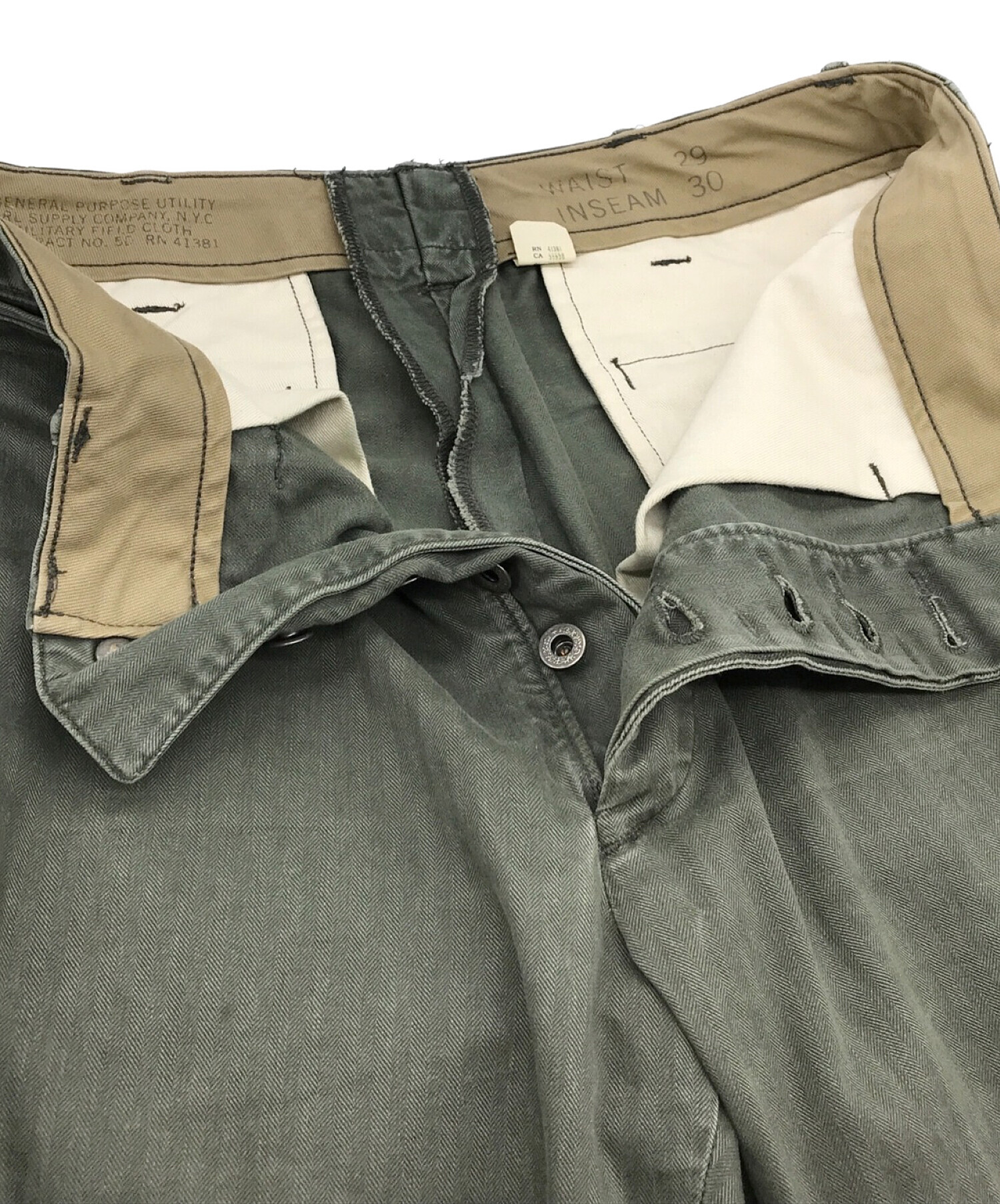 RRL (ダブルアールエル) Field Chino Flat Pants グリーン サイズ:M