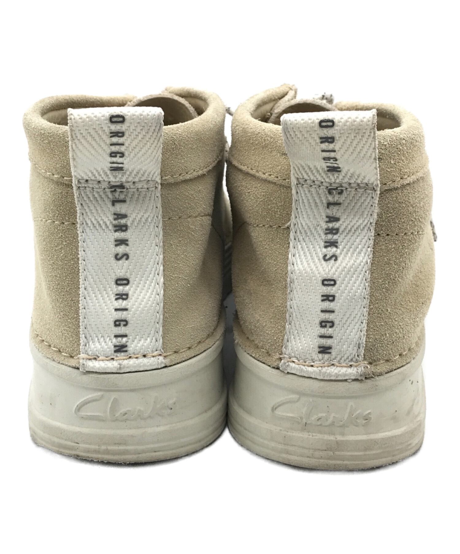 中古・古着通販】CLARKS (クラークス) スニーカー ベージュ サイズ:UK7