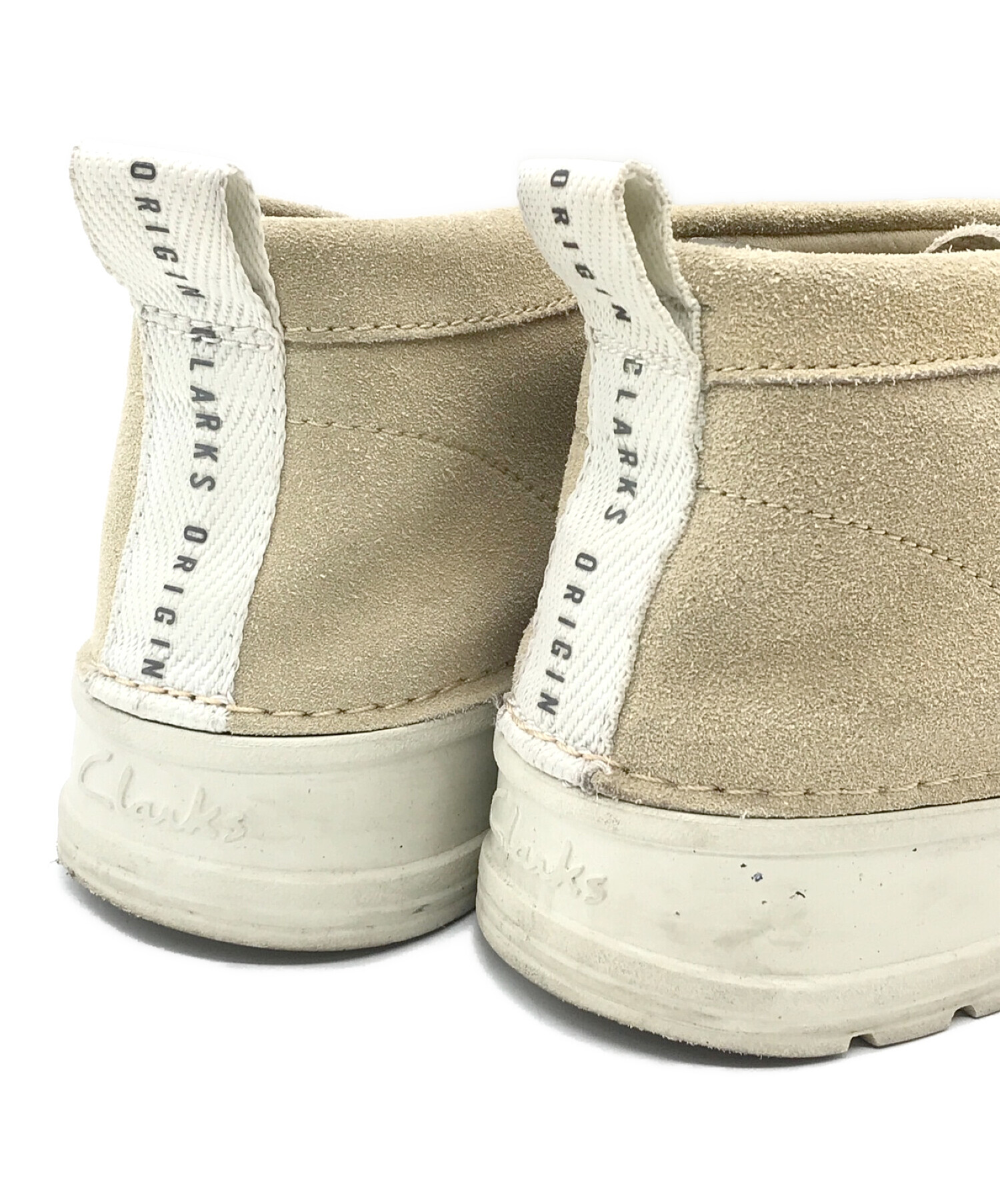 中古・古着通販】CLARKS (クラークス) スニーカー ベージュ サイズ:UK7