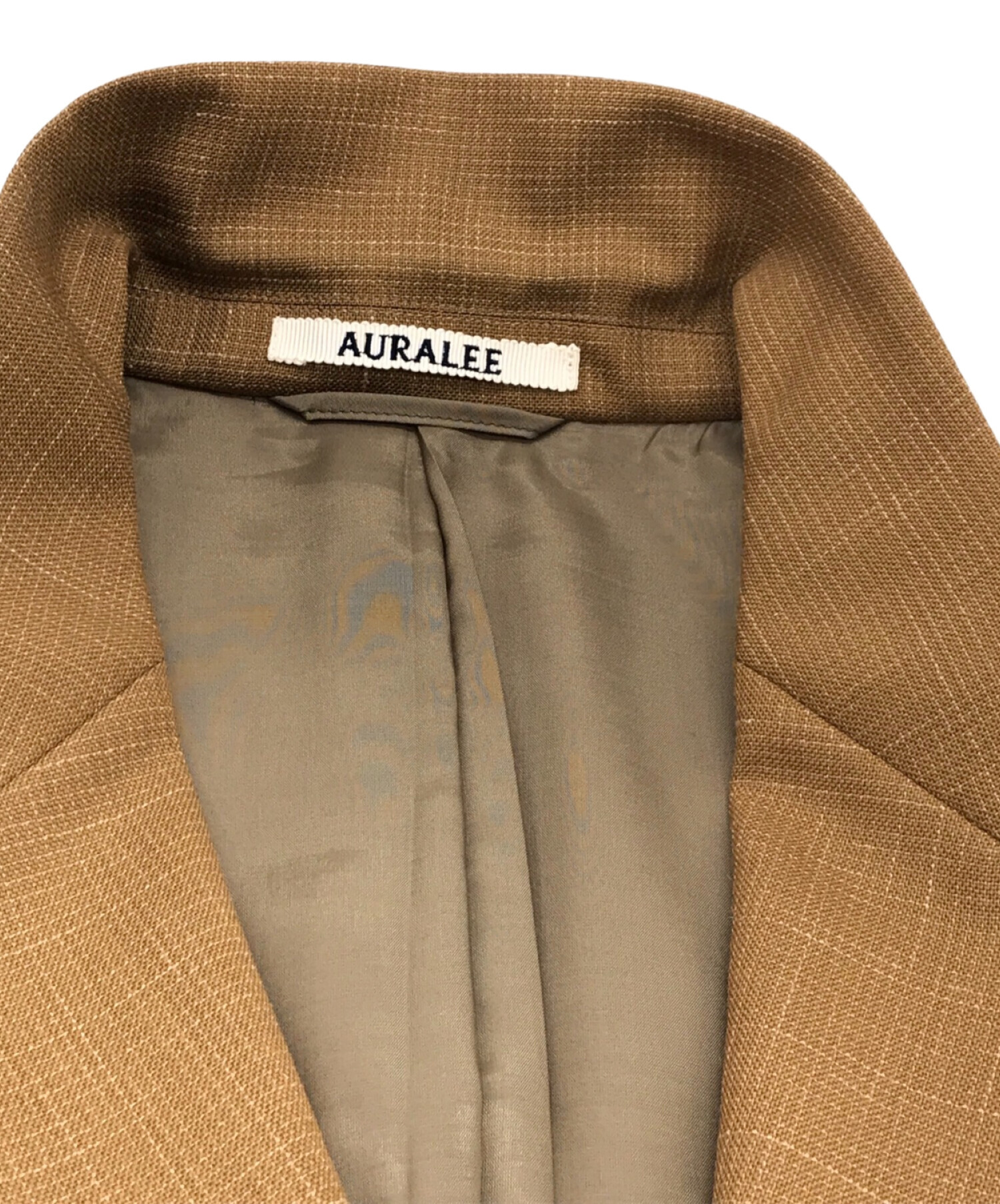 中古・古着通販】AURALEE (オーラリー) WOOL CUPRA LINEN CLOTH JACKET