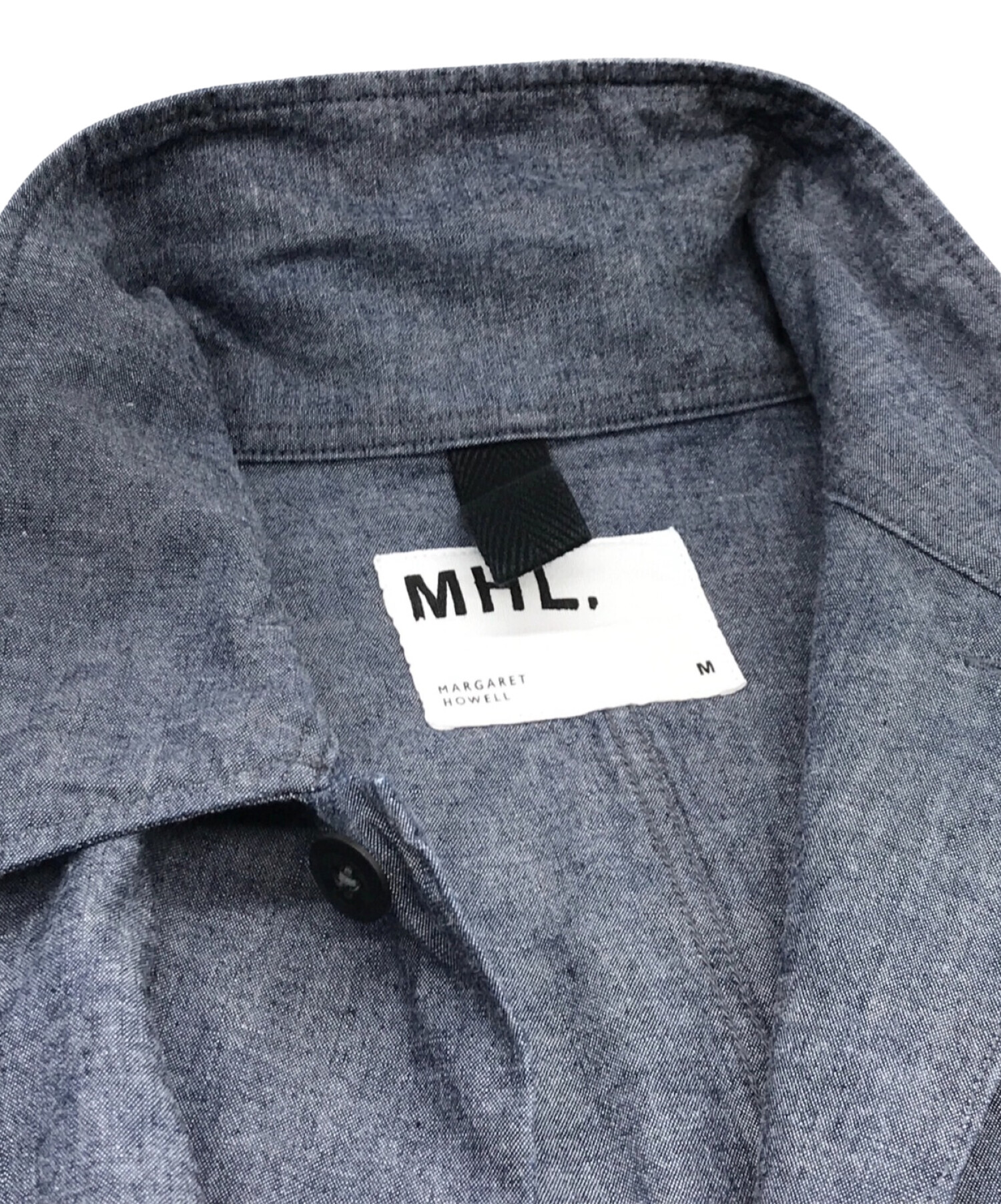 中古・古着通販】MHL (エムエイチエル) DENIM CANVAS インディゴ