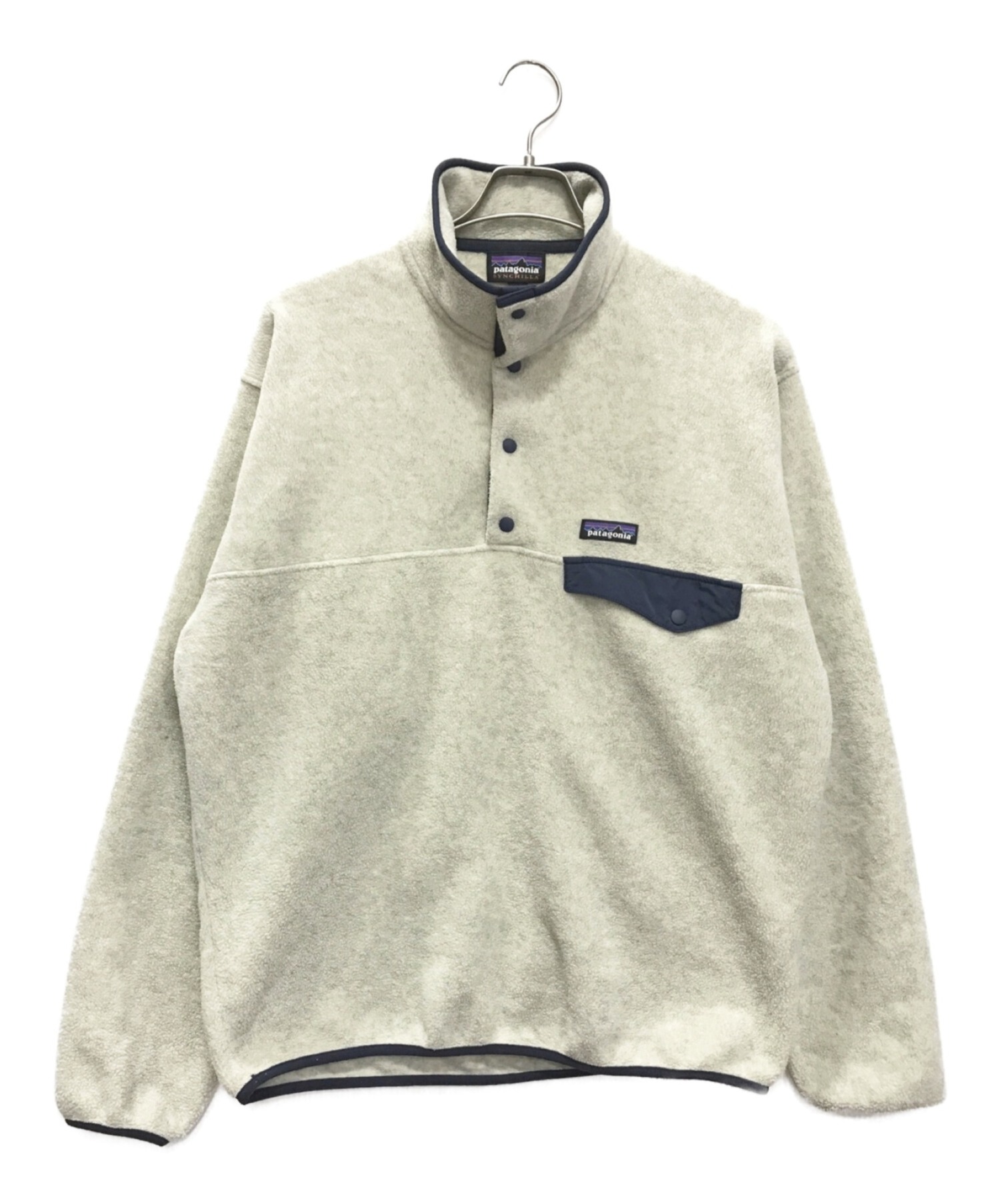 Patagonia (パタゴニア) Lightweight Synchilla Snap-T Pullover ベージュ サイズ:M