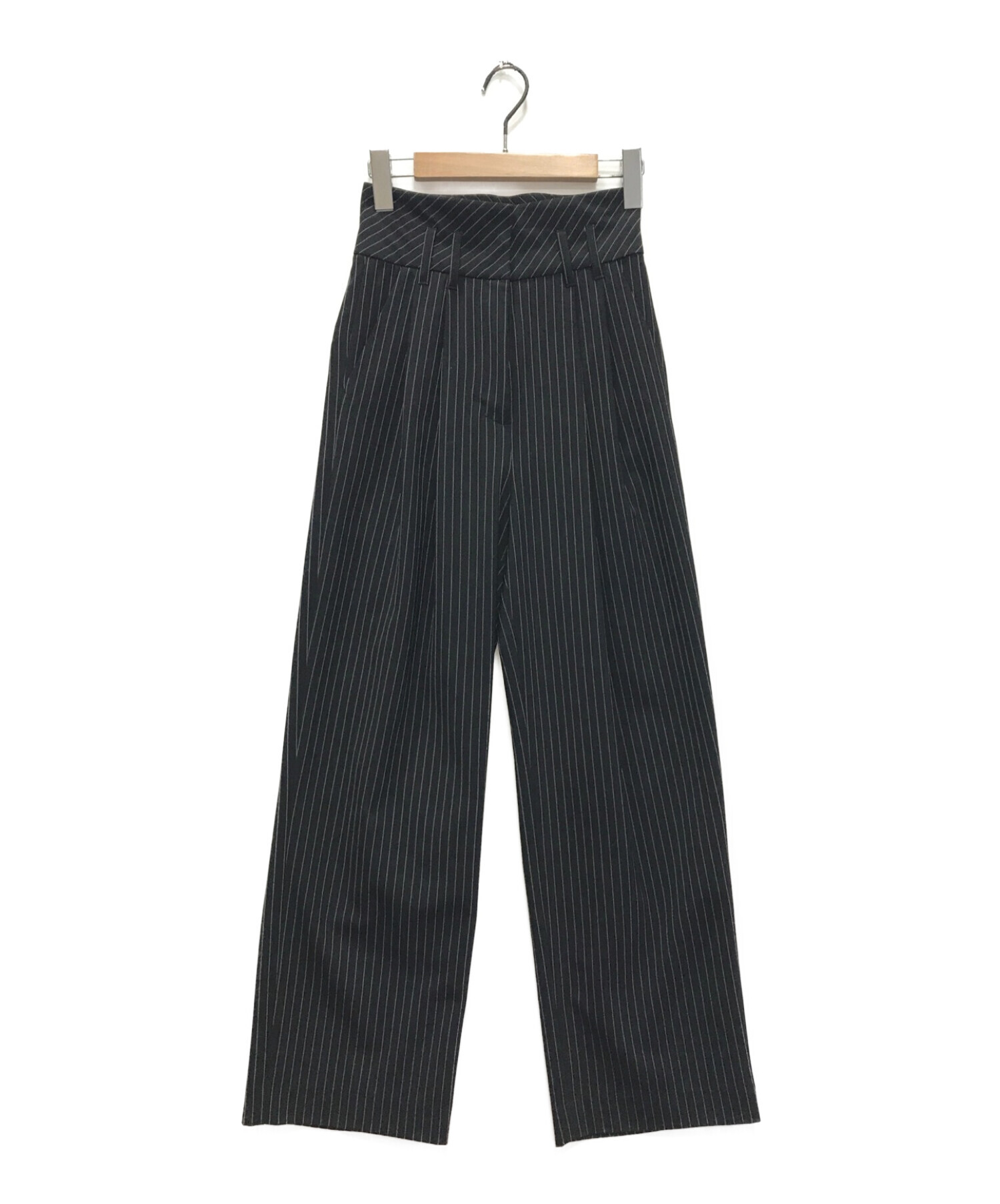 Ameri (アメリ) 2WAY BASIC STRAIGHT PANTS ブラック サイズ:XS