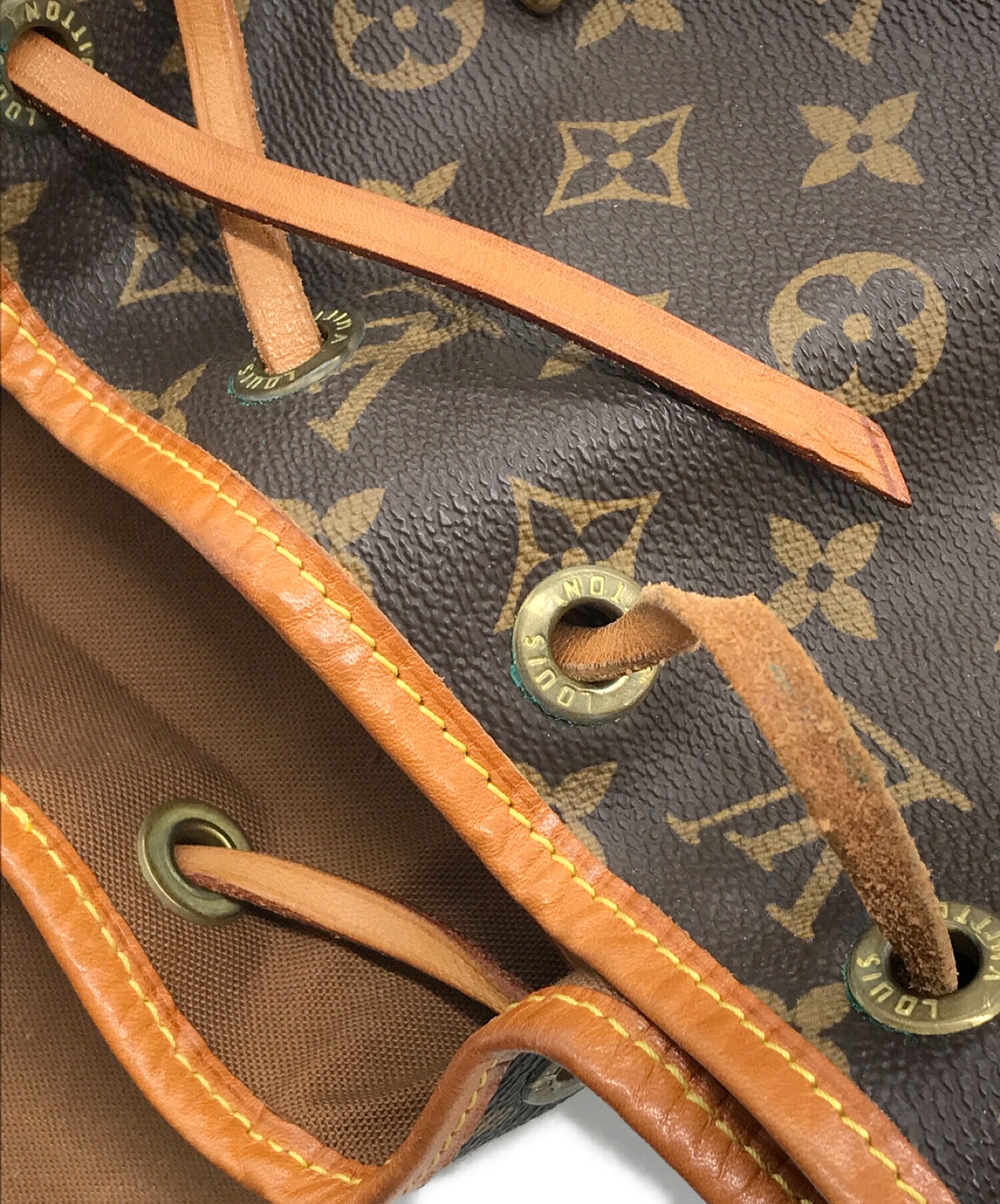 中古・古着通販】LOUIS VUITTON (ルイ ヴィトン) モンスリMM ブラウン