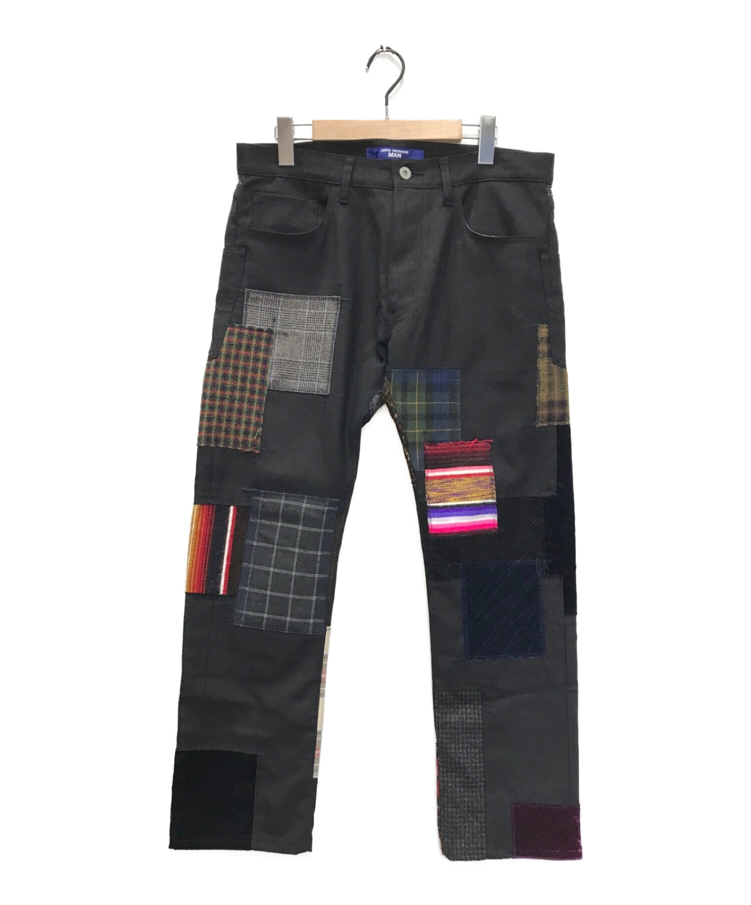 JUNYA WATANABE MAN (ジュンヤワタナベマン) PATCHWORK 5P PANT ブラック サイズ:M