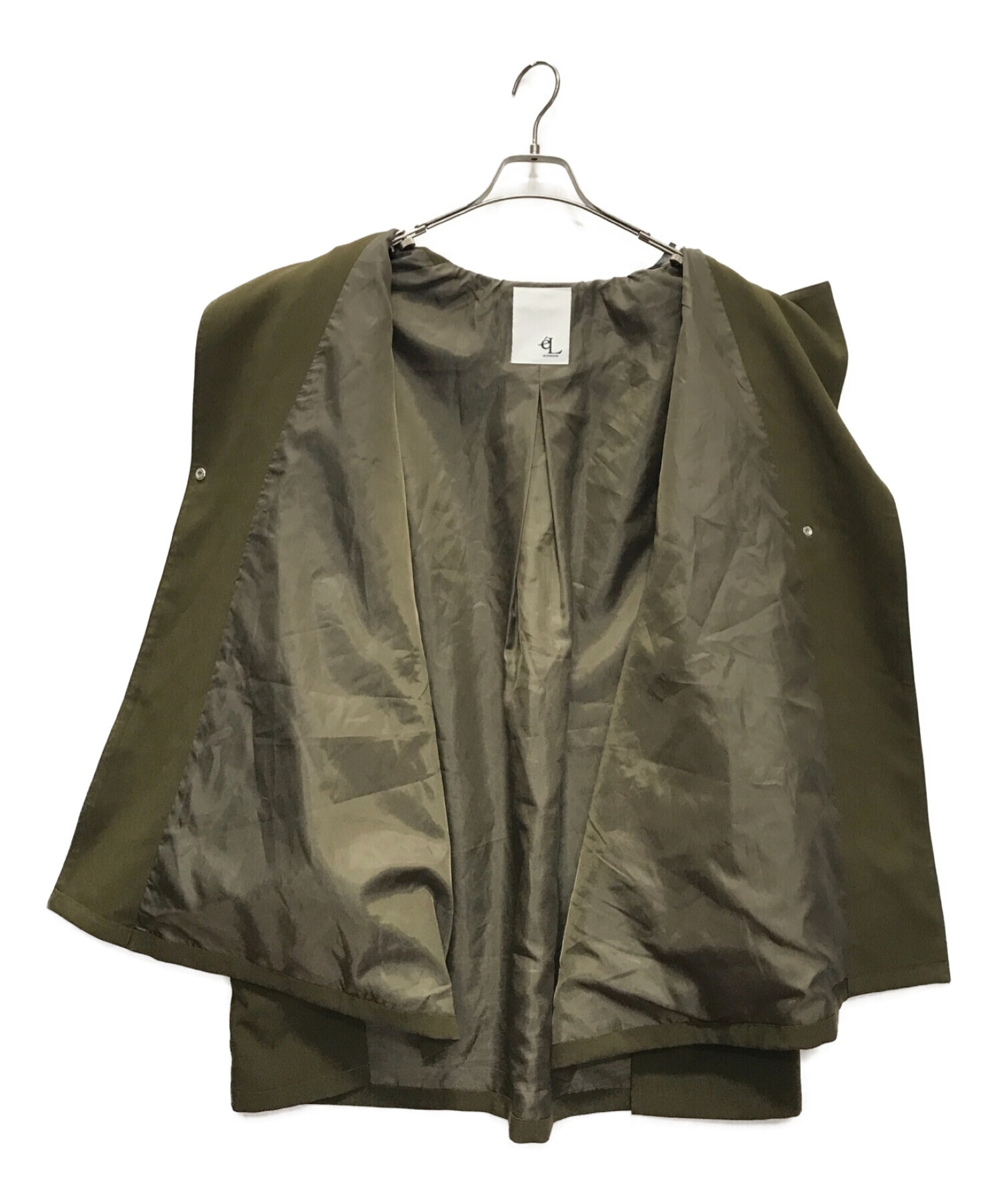 中古・古着通販】JEANASIS (ジーナシス) eL Medium Tent Coat カーキ