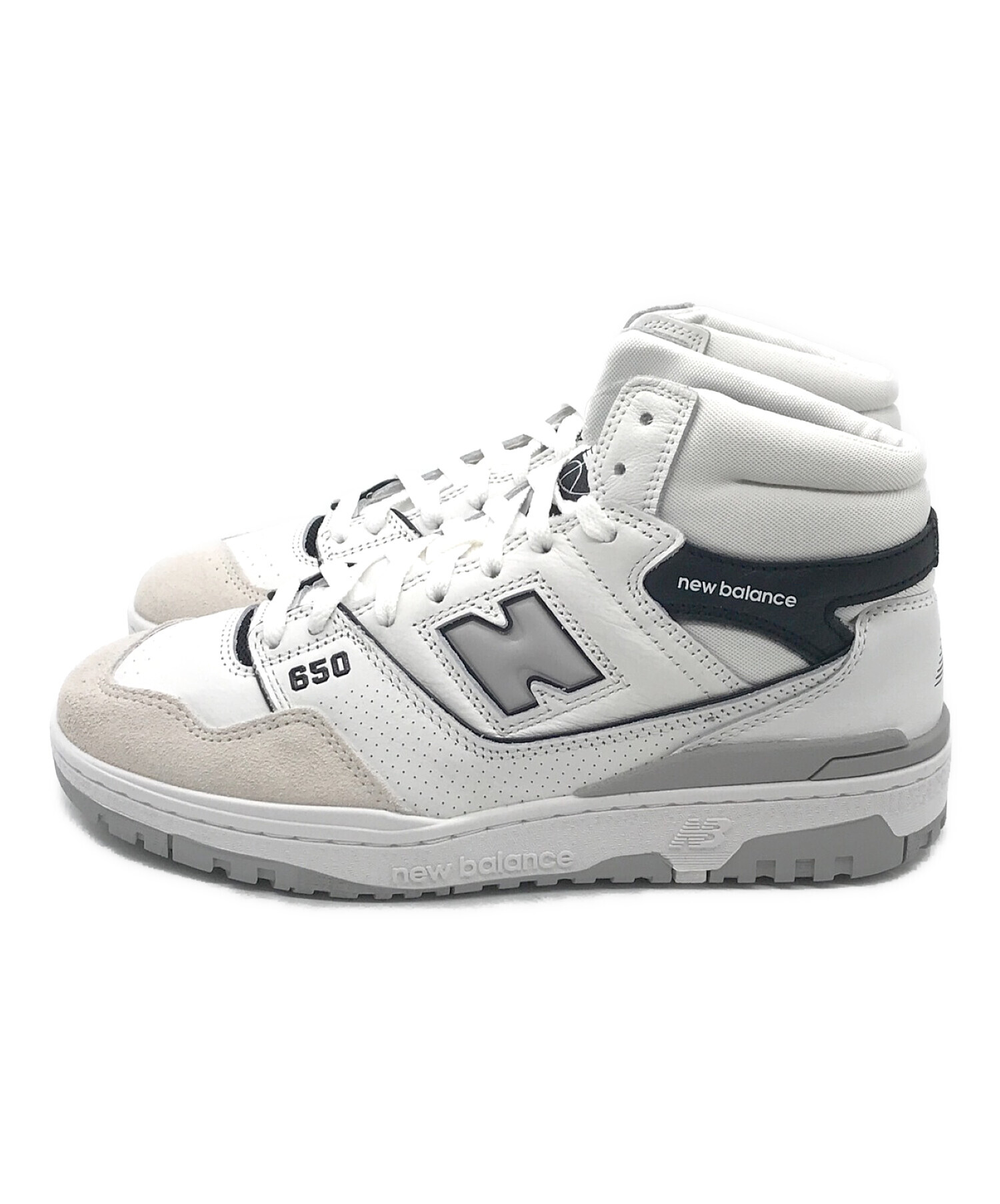 中古・古着通販】NEW BALANCE (ニューバランス) BB650RWH ホワイト