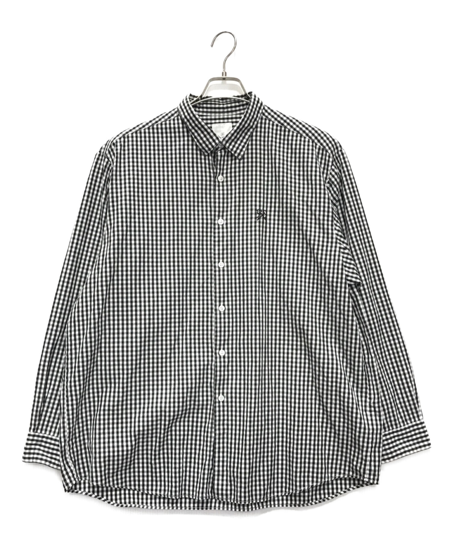 uniform experiment (ユニフォームエクスペリメント) BAGGY REGULAR COLLAR SHIRT グレー サイズ:2