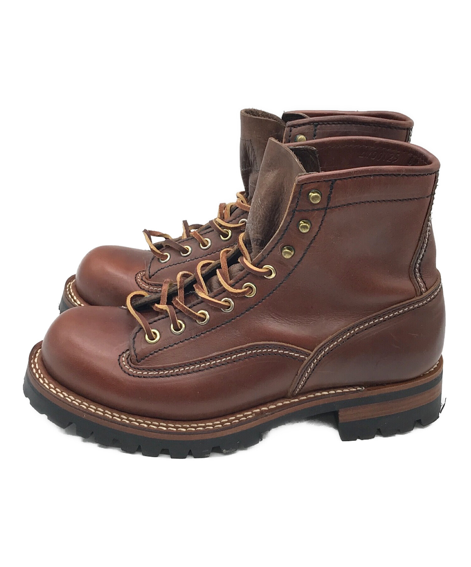 中古・古着通販】LONE WOLF BOOTS (ローンウルフブーツ) ロガーブーツ