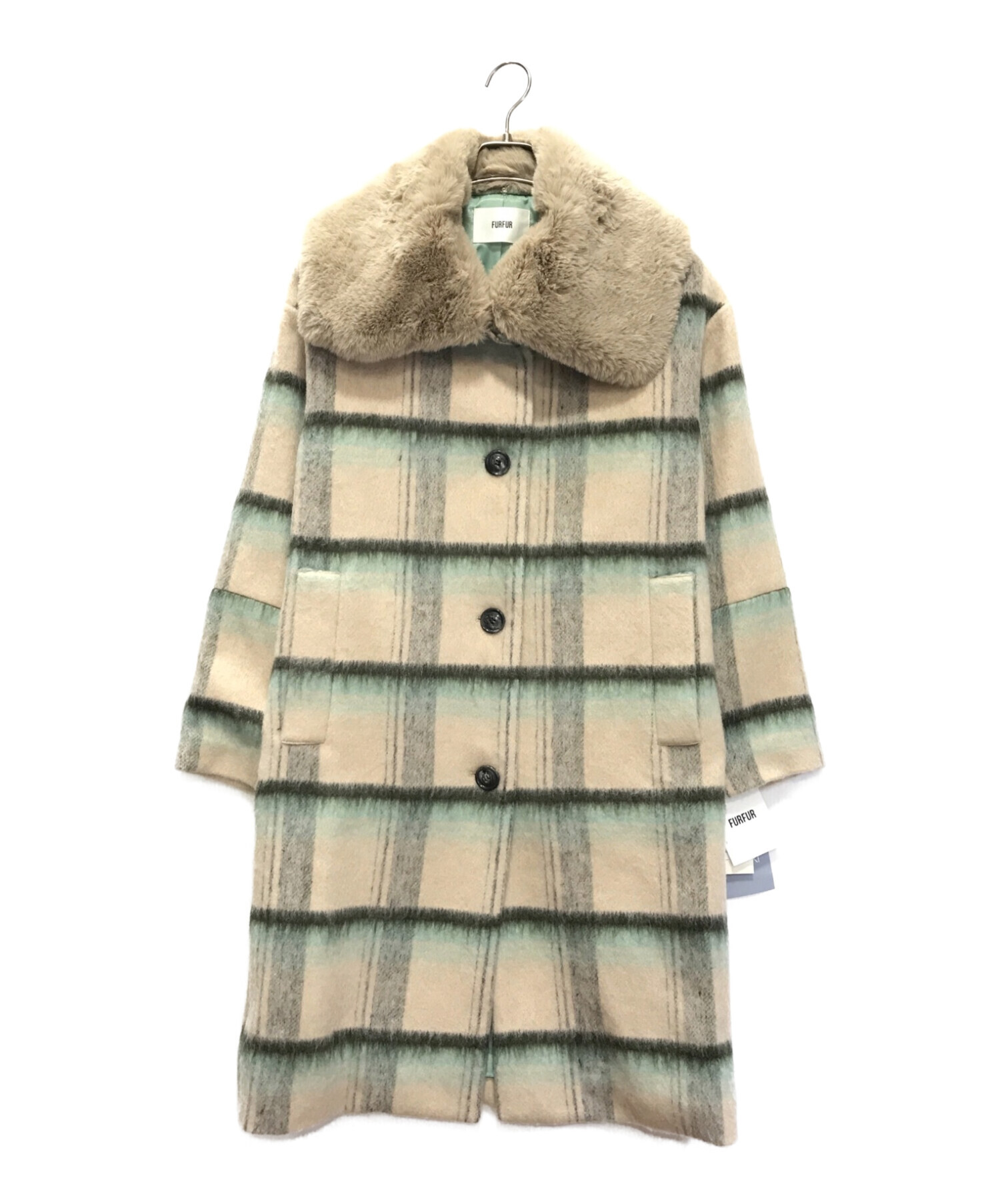 セール！ 【FURFUR】 チェックコート | www.ouni.org