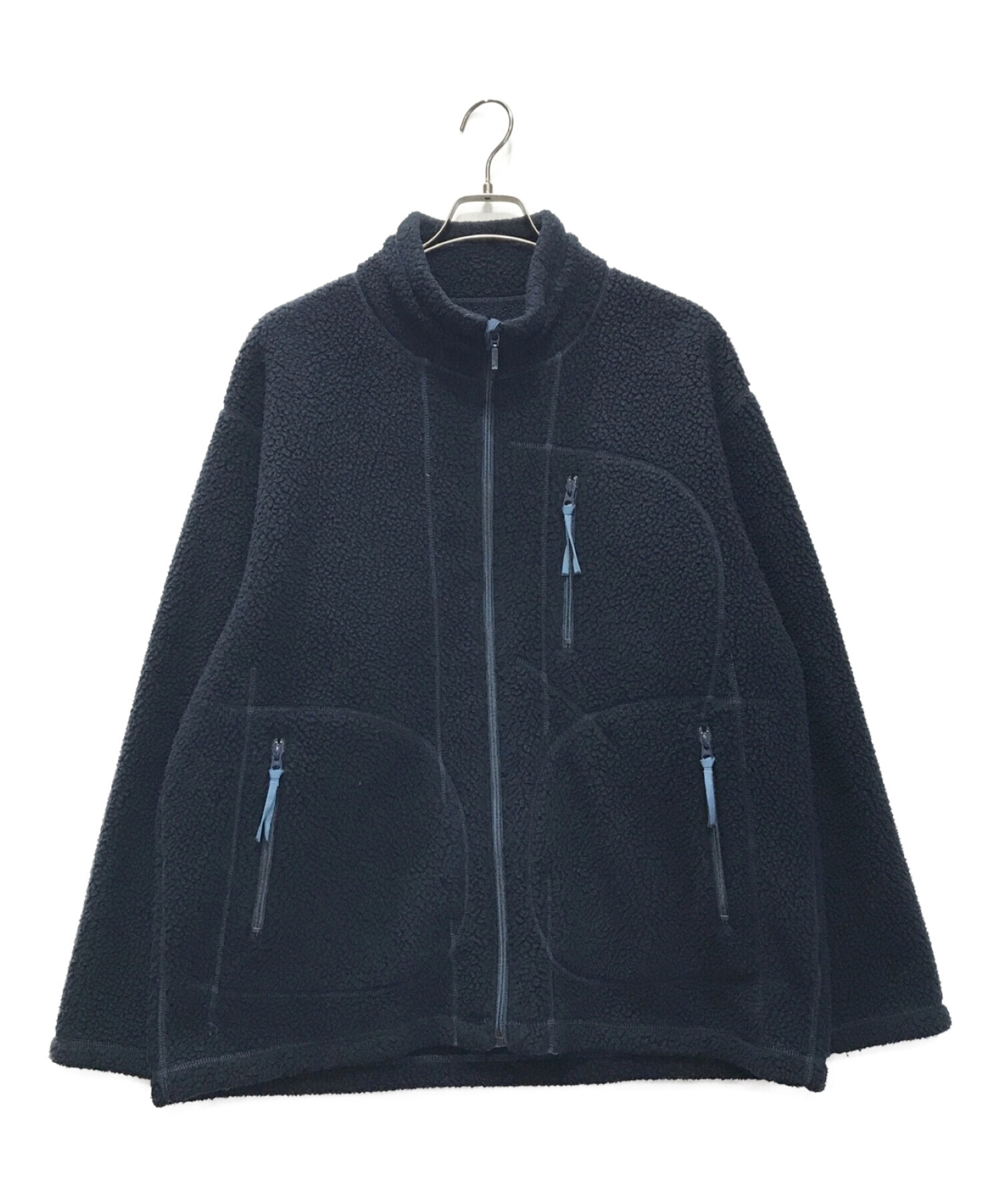 Porter Classic (ポータークラシック) FLEECE ZIP UP JACKET POLARTEC ネイビー サイズ:4